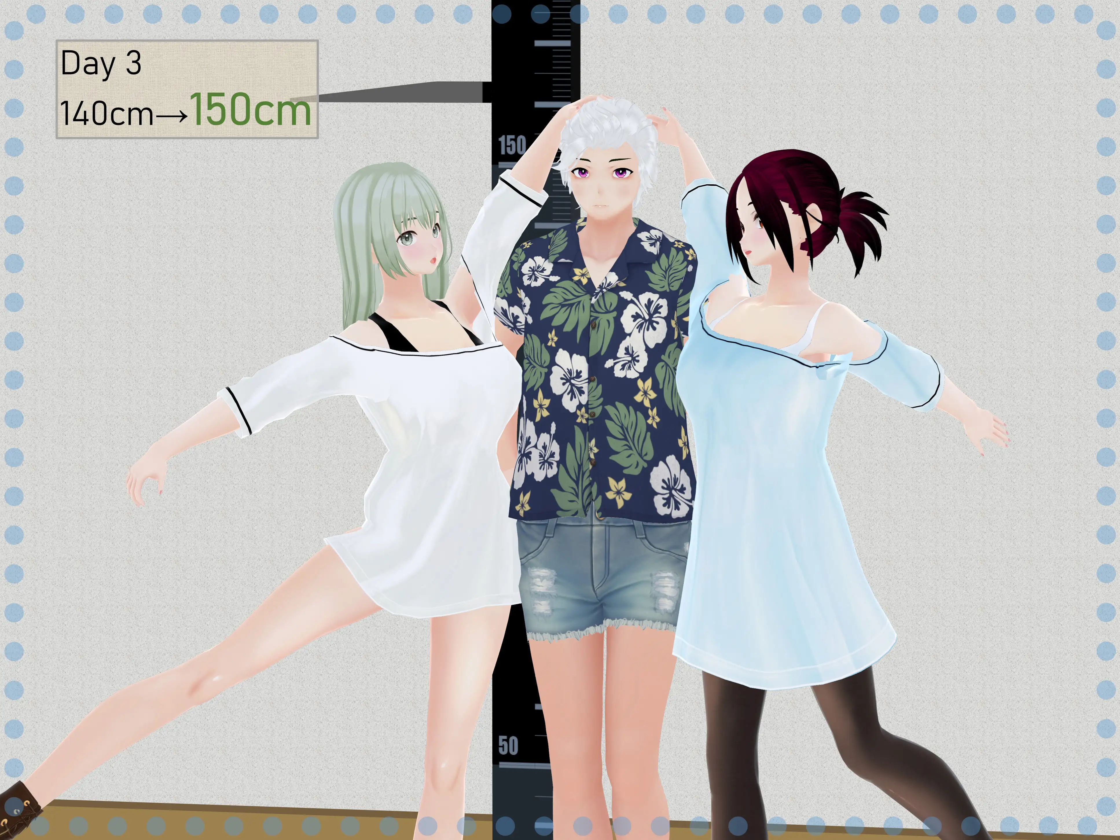 女子だけ成長 男子を追い抜く 成長音〜路地裏編〜 21ページ