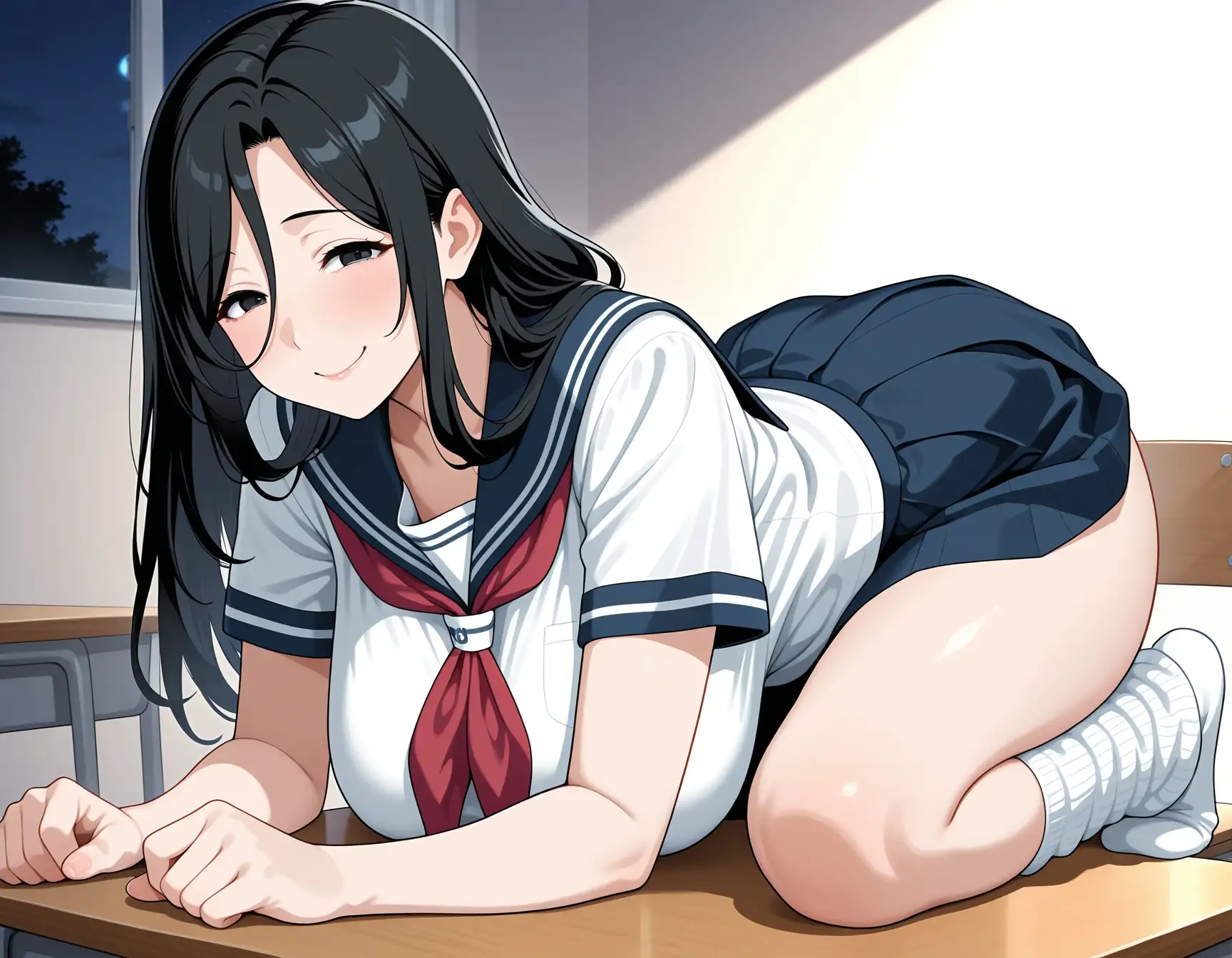 単身赴任中の夫を裏切り通い続けるJK熟女学園先生達のボディタッチで股間びしょ濡れ 3 1ページ