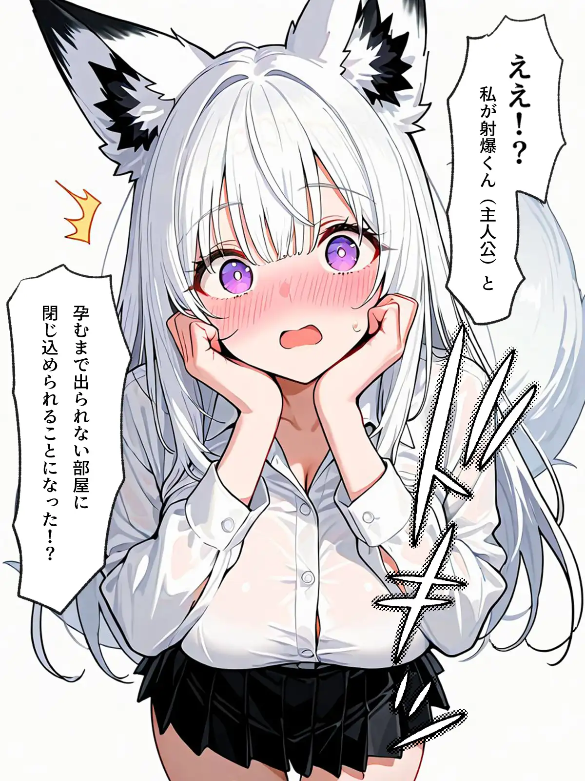 孕ませなきゃ出られないケモミミ強●受精学園 2ページ