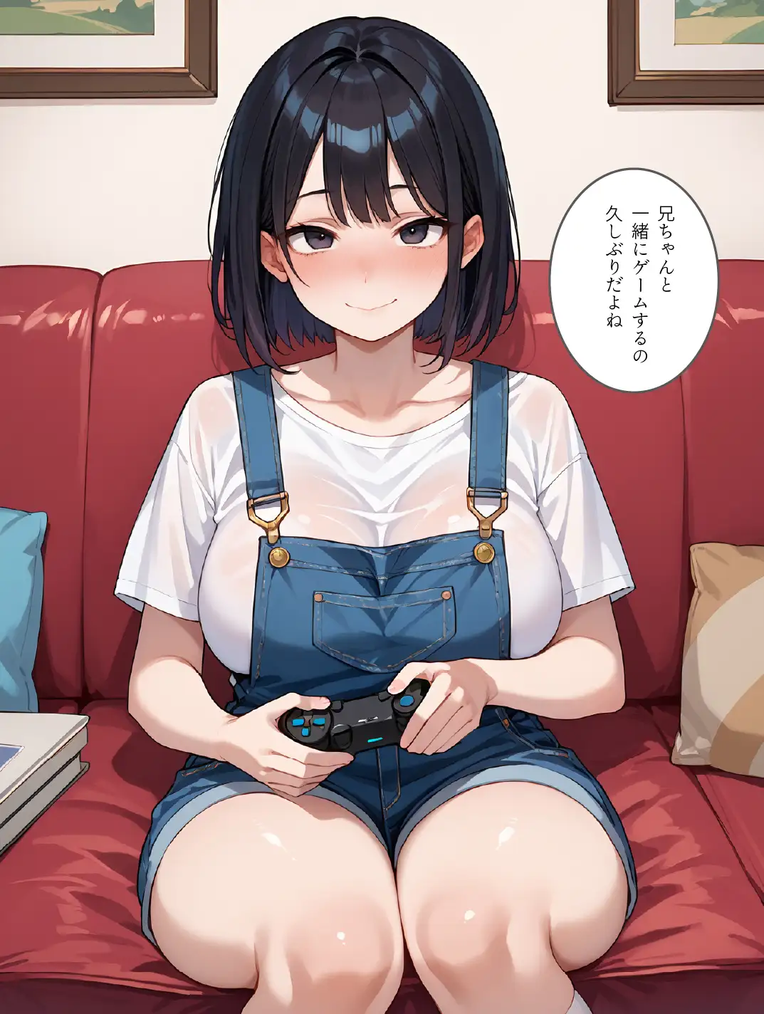 俺にめっちゃなついている妹といちゃラブ生セ●ス 5ページ