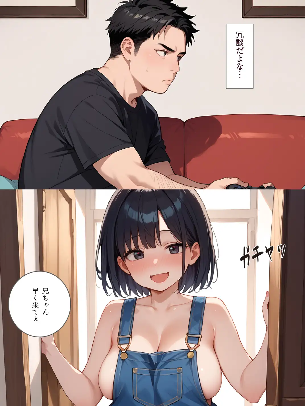 俺にめっちゃなついている妹といちゃラブ生セ●ス 11ページ