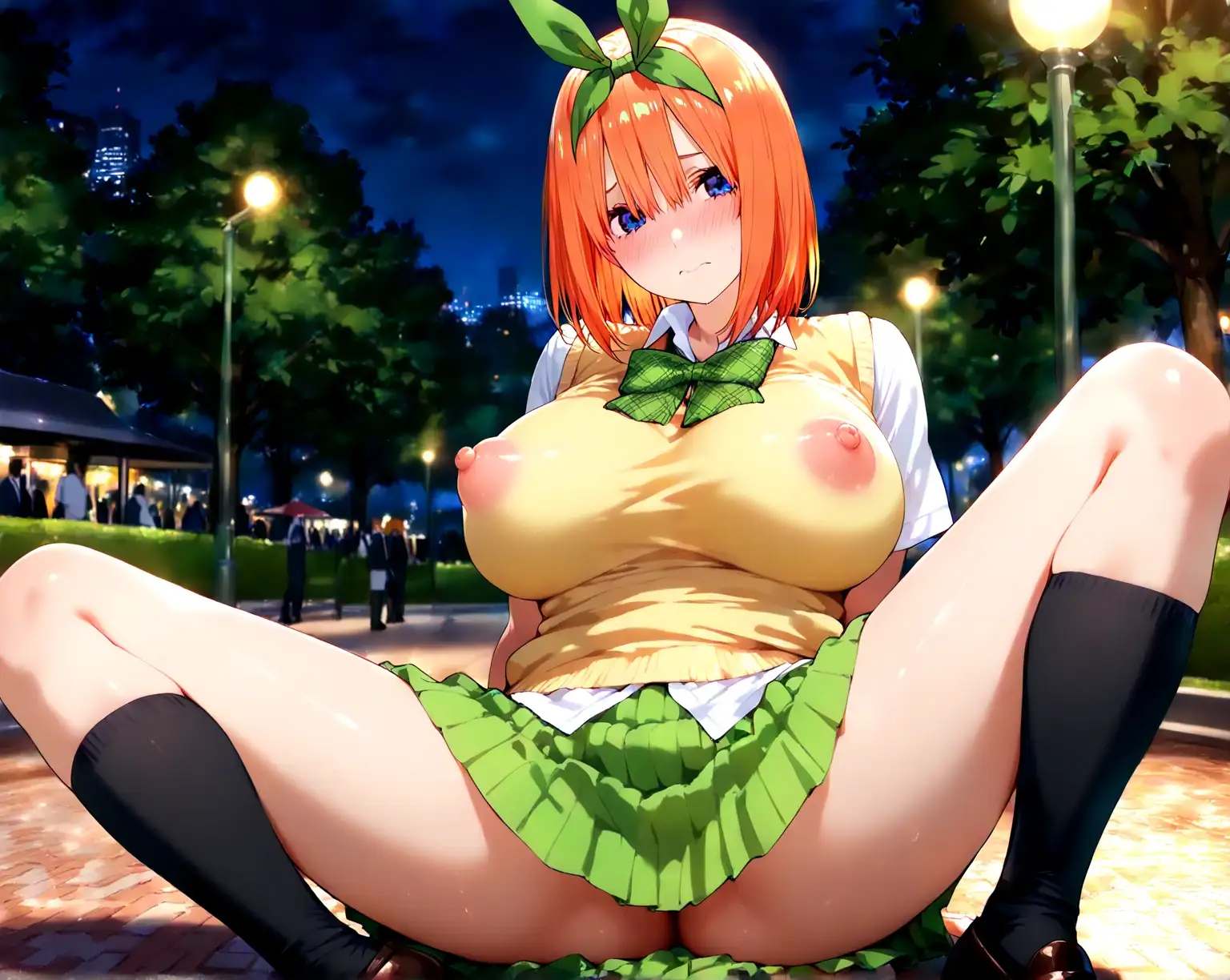 爆乳淫乱花嫁たちの醜態【五等分の花〇のアへ顔堕ちコスプレ集】 32ページ