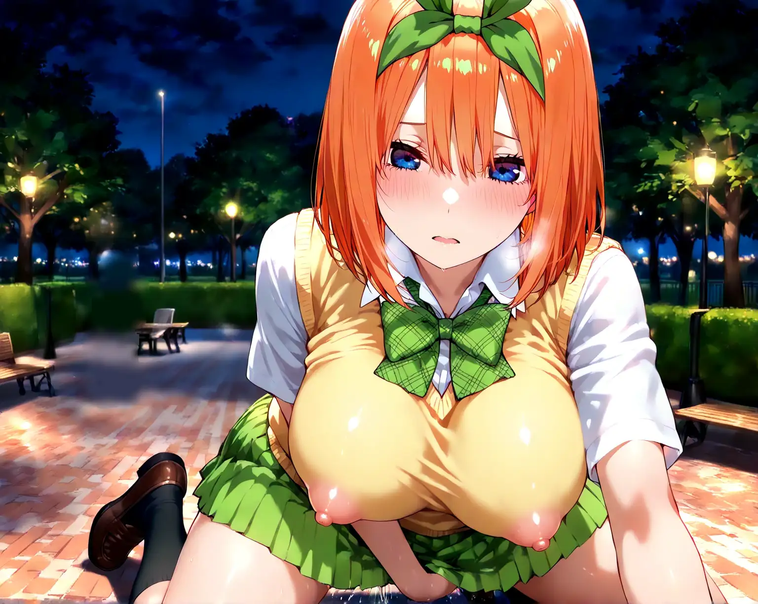 爆乳淫乱花嫁たちの醜態【五等分の花〇のアへ顔堕ちコスプレ集】 33ページ