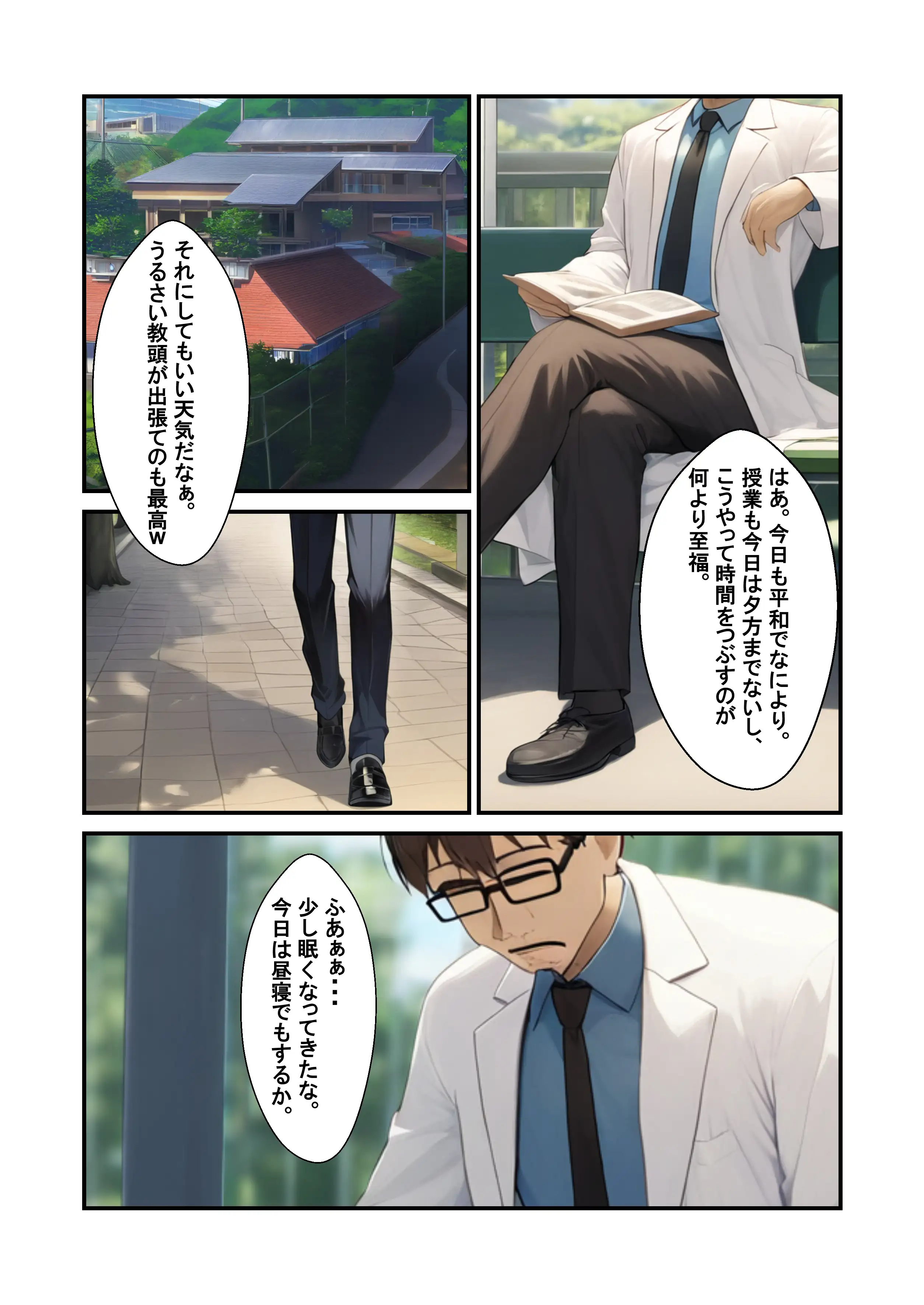 優しい彼氏の相談から寝取りSEX〜生徒会女子から何度もお代わりされるスゴテク教師〜 2ページ