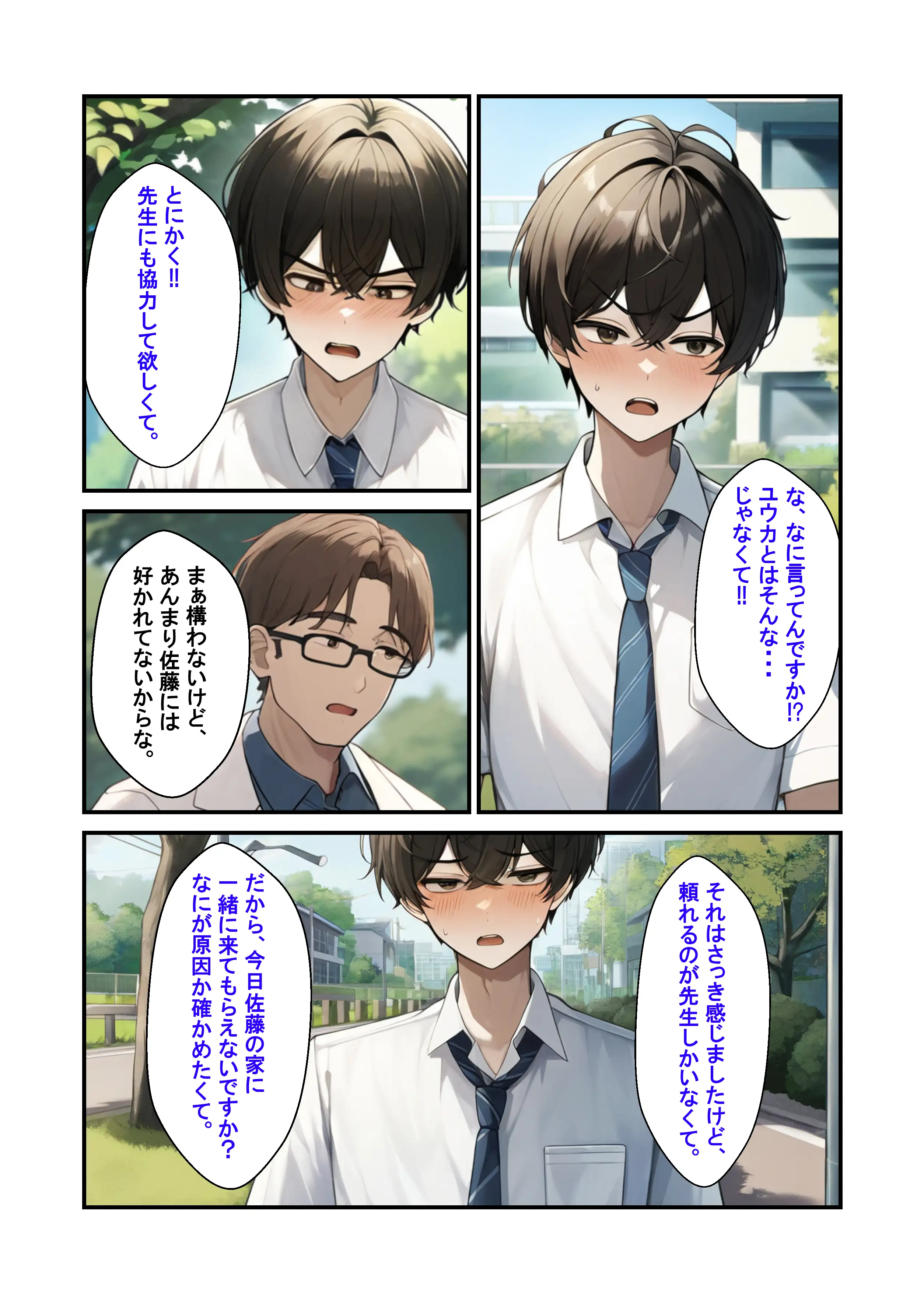 優しい彼氏の相談から寝取りSEX〜生徒会女子から何度もお代わりされるスゴテク教師〜 8ページ