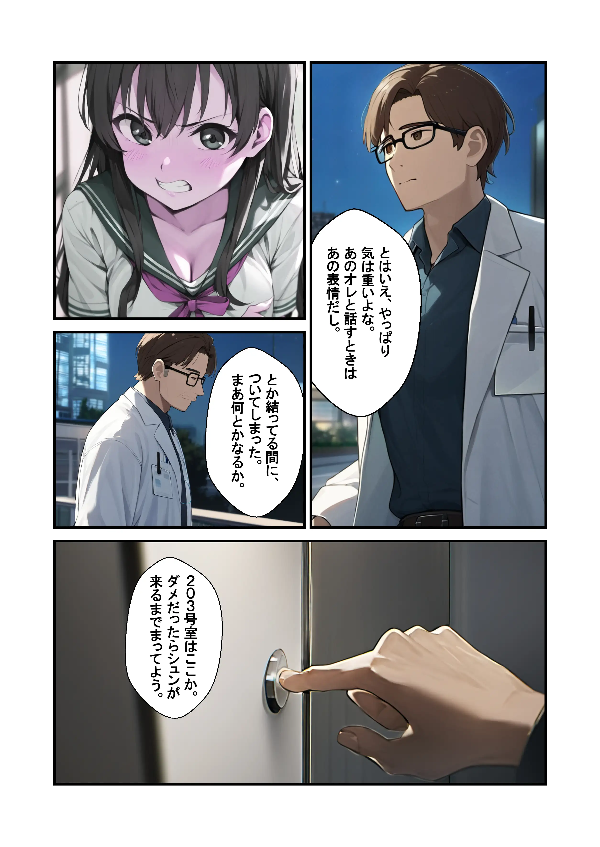 優しい彼氏の相談から寝取りSEX〜生徒会女子から何度もお代わりされるスゴテク教師〜 10ページ