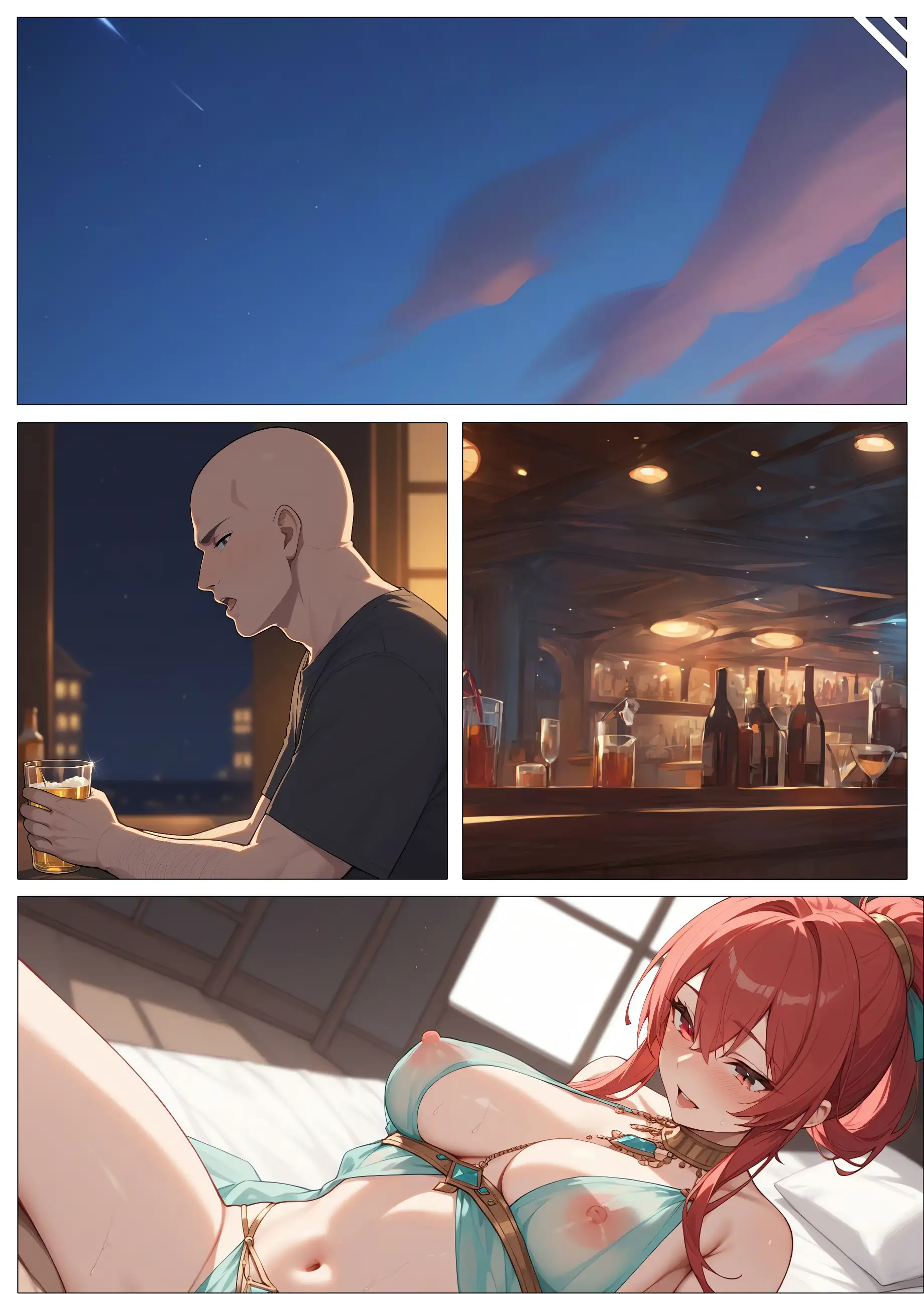 異世界エロ道中case1〜悲しき過去を背負うおっぱい痴女シスターを救え！〜 23ページ