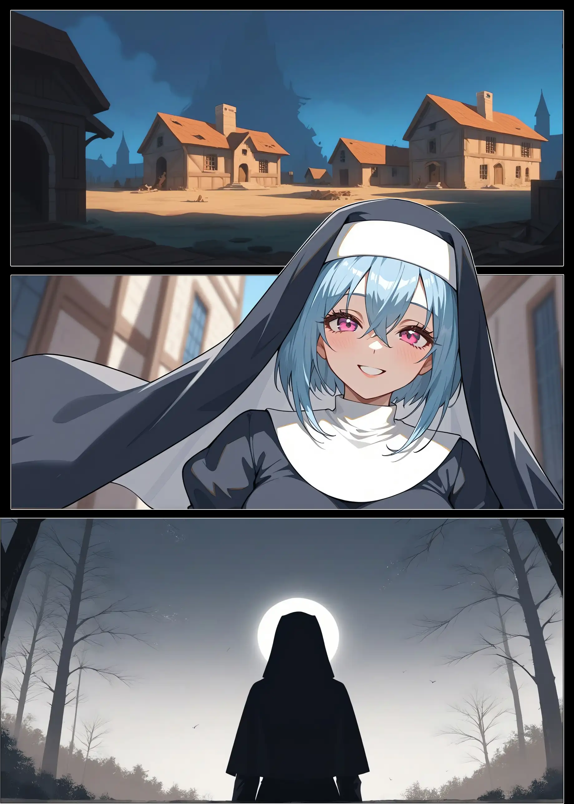 異世界エロ道中case1〜悲しき過去を背負うおっぱい痴女シスターを救え！〜 26ページ