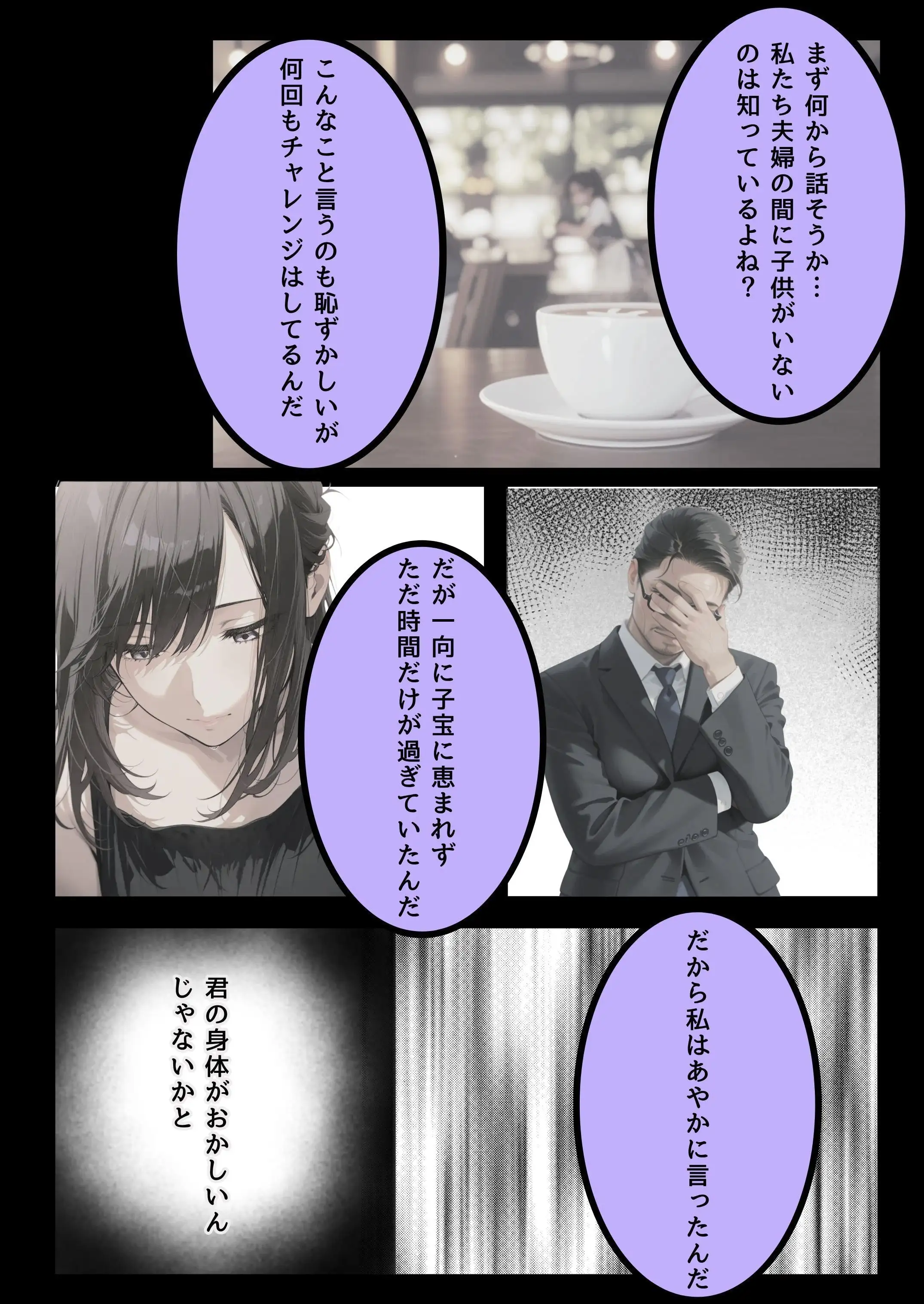 不妊治療のため親戚のおばさんと性交渉する話 6ページ
