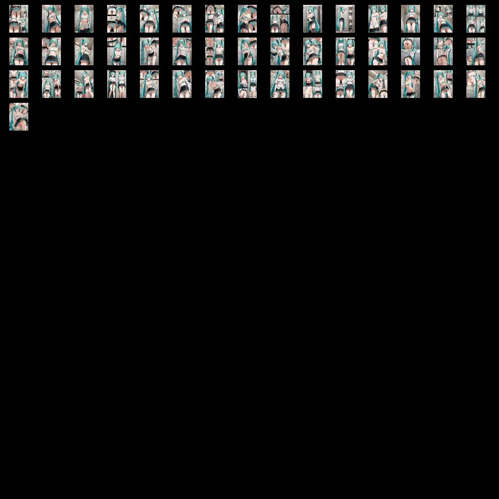 スカート内盗撮、着替え盗撮、野ション、野外露出風【初音ミク風1】 11ページ