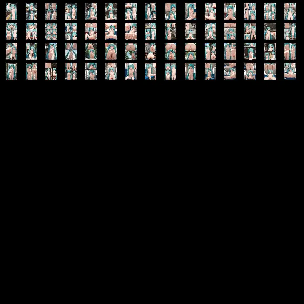 スカート内盗撮、着替え盗撮、野ション、野外露出風【初音ミク風1】 23ページ