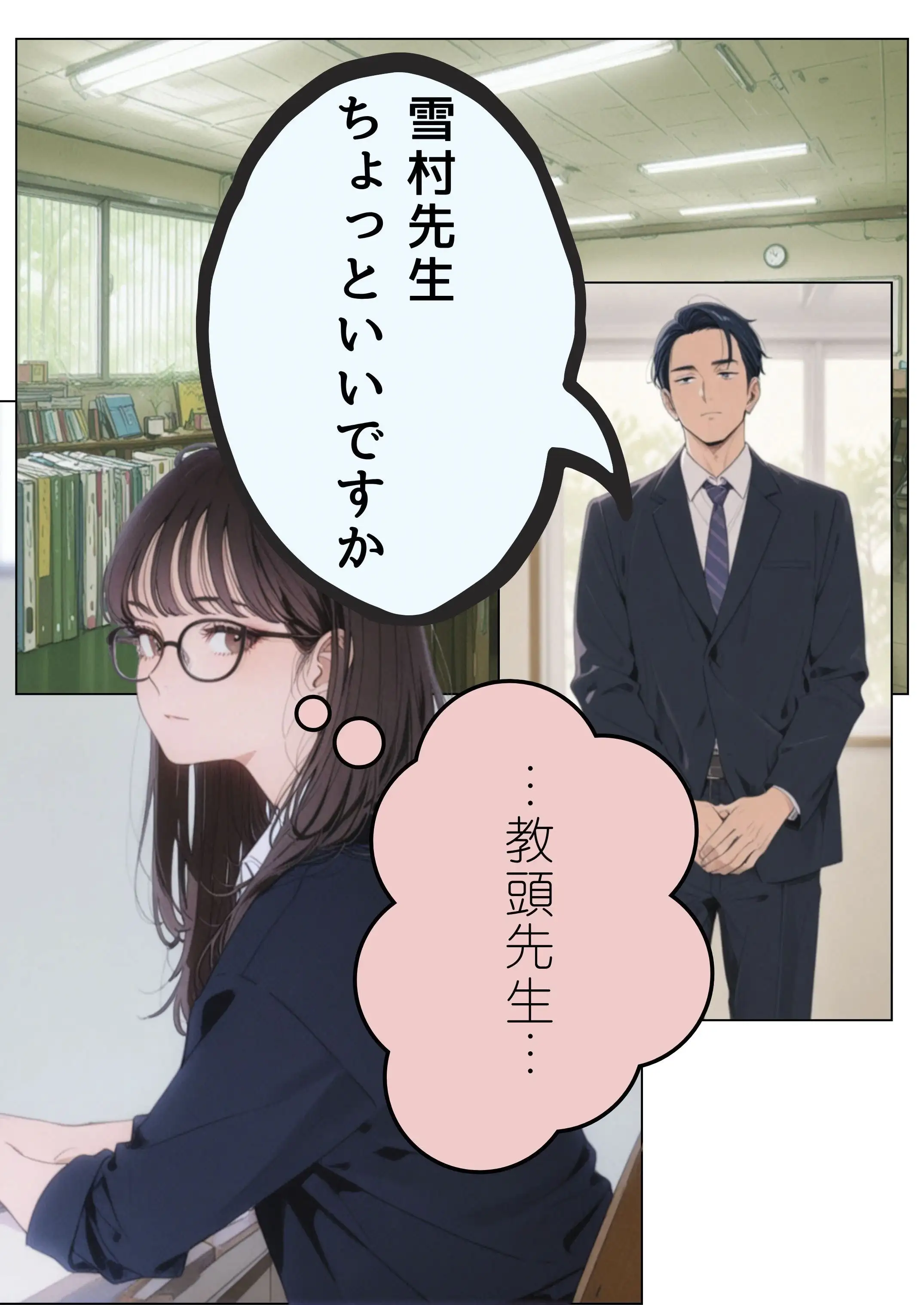 引きこもり少年と無表情な女教師 4ページ