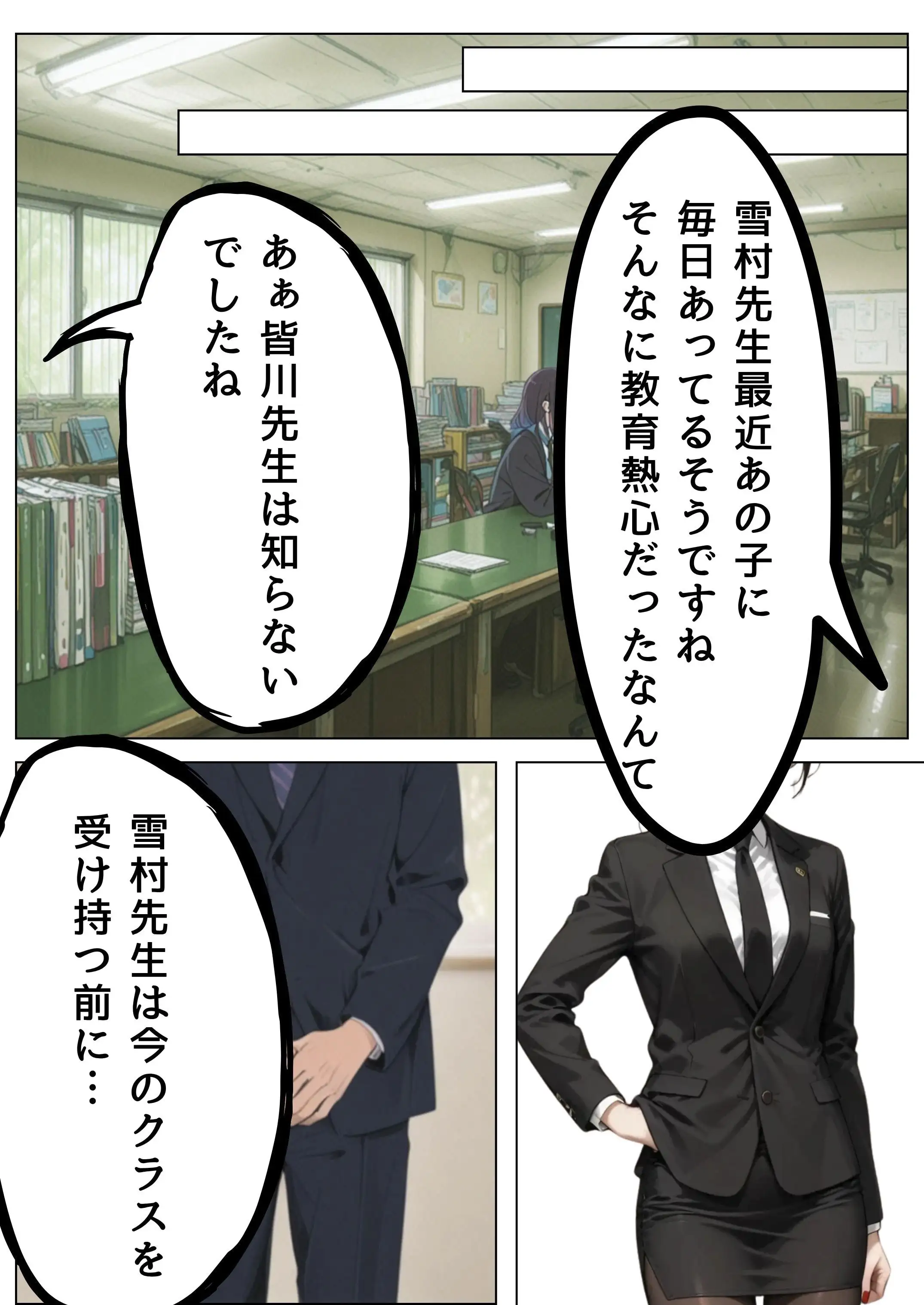 引きこもり少年と無表情な女教師 19ページ