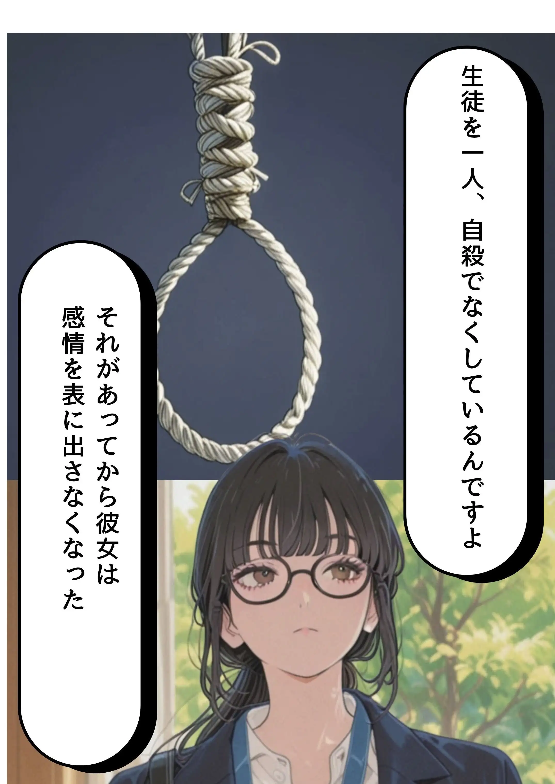 引きこもり少年と無表情な女教師 20ページ