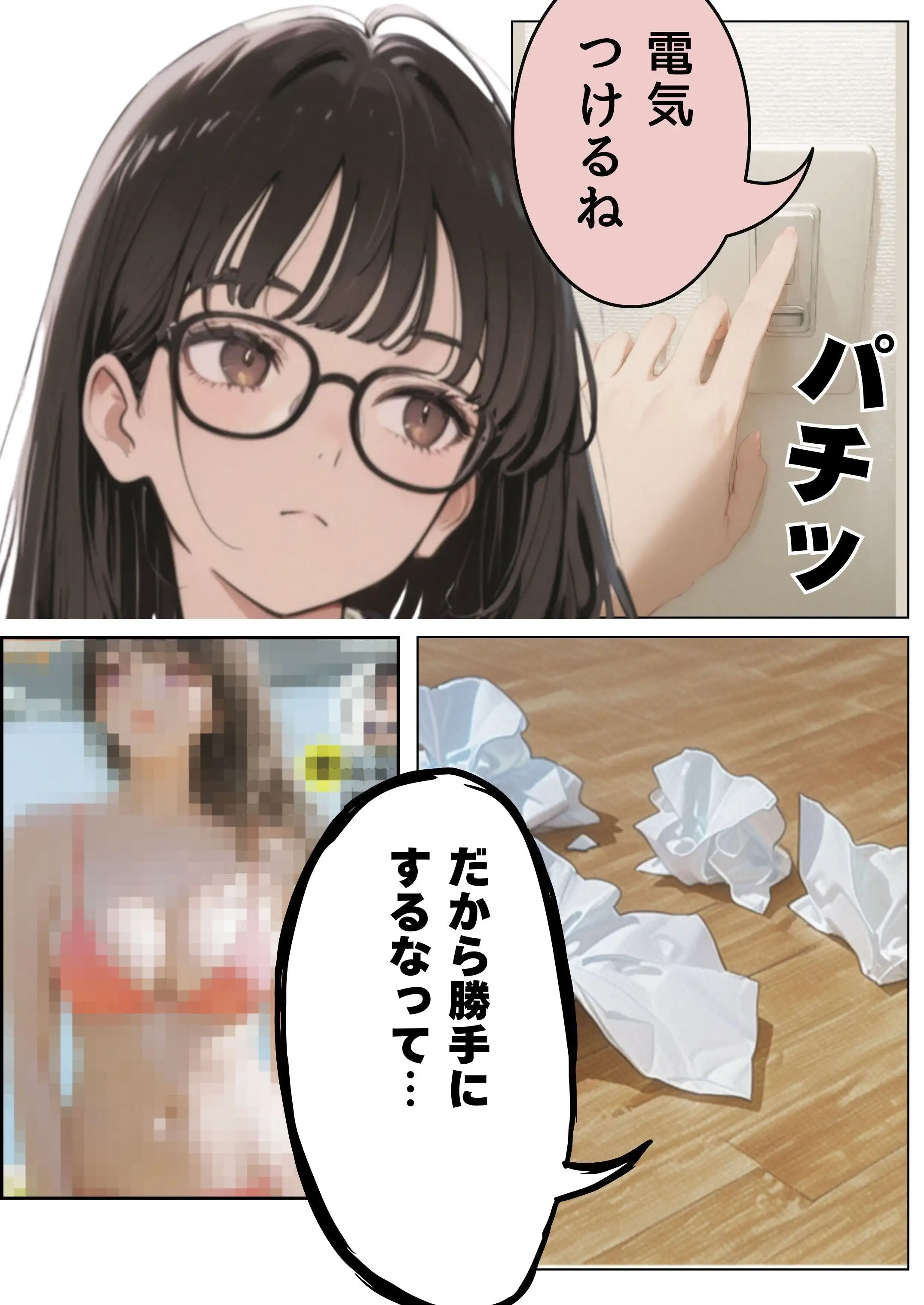 引きこもり少年と無表情な女教師 24ページ