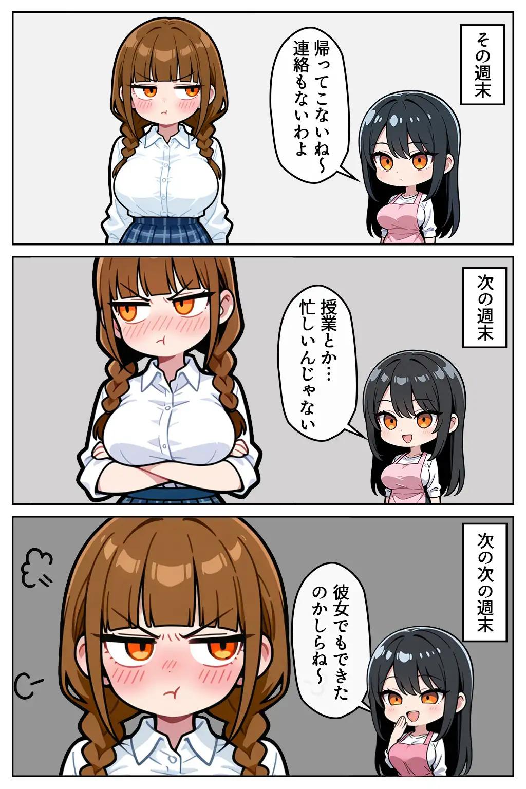 巨乳なツンデレ妹はほっとけない〜兄の家侵入編〜 2ページ