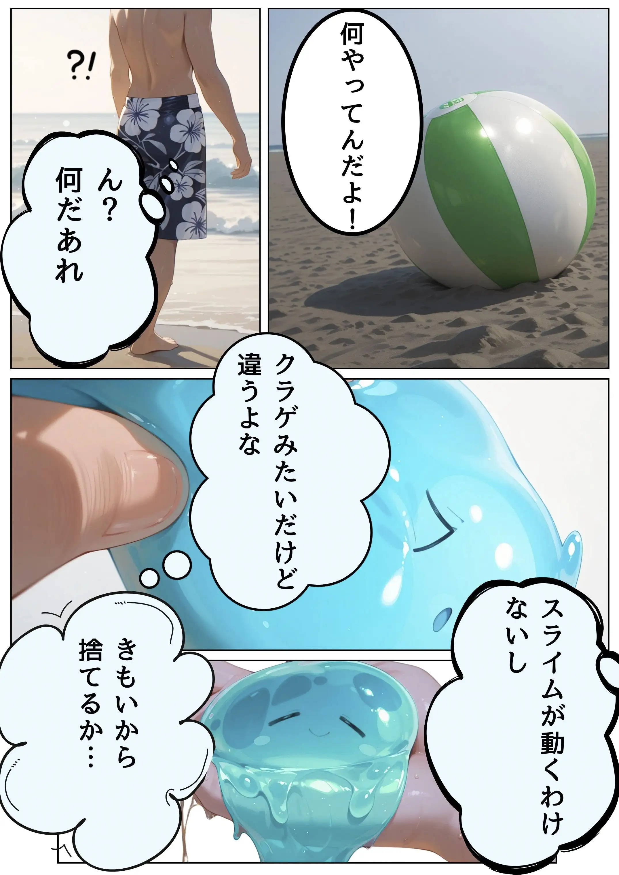 スライムちゃんとのほのぼの生活 3ページ