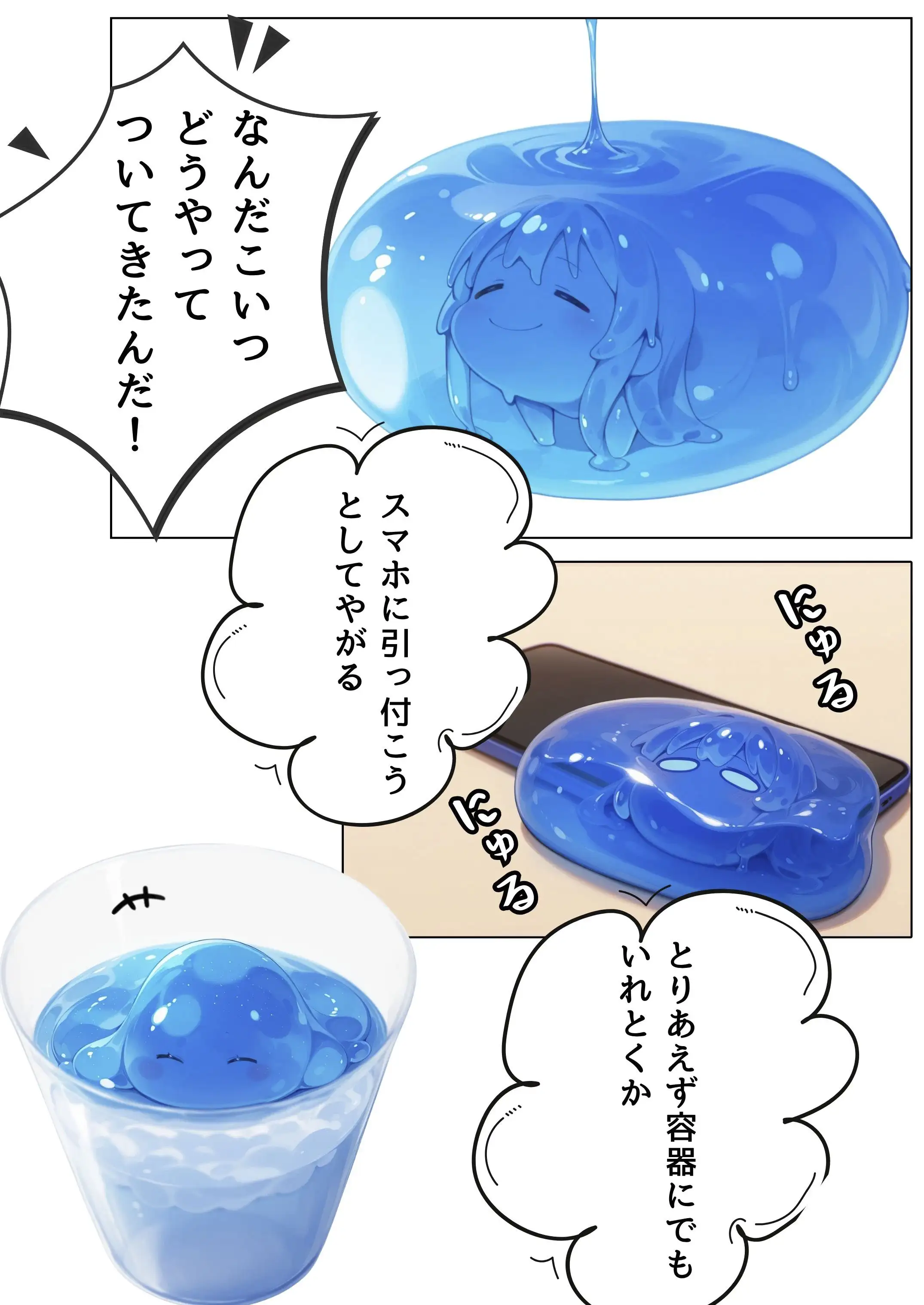 スライムちゃんとのほのぼの生活 5ページ