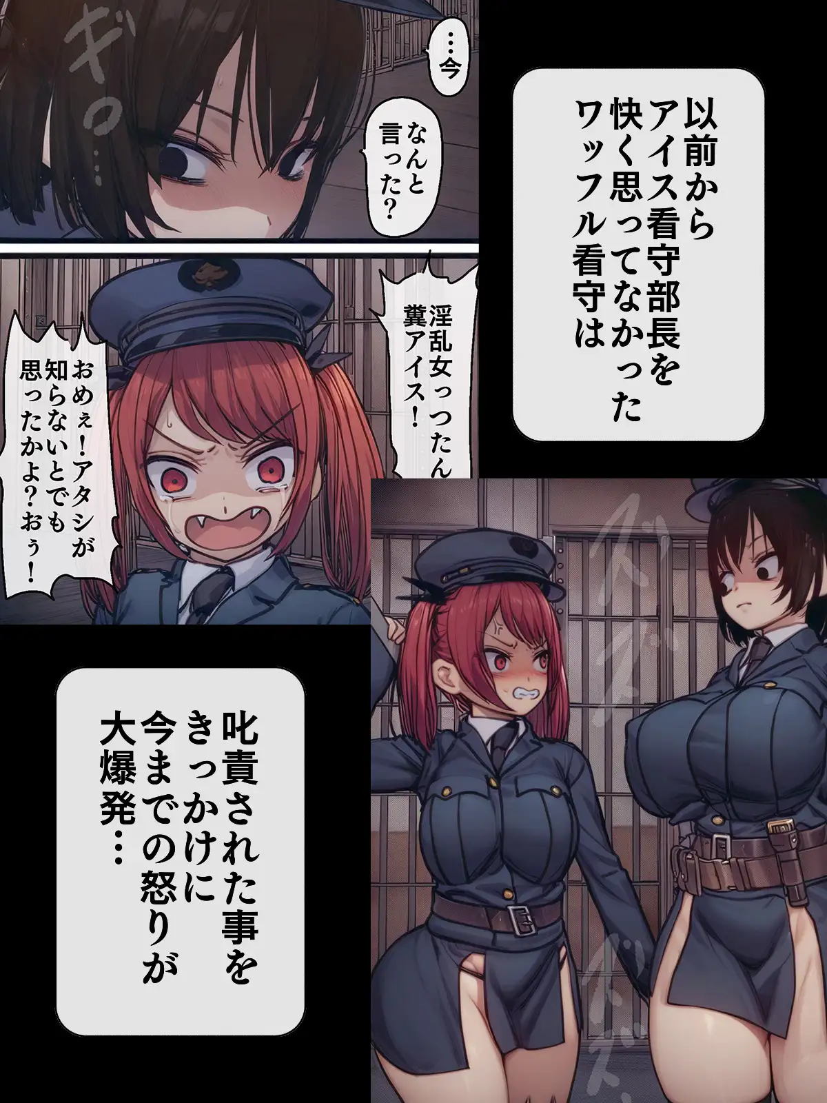 【AIリマスター】監獄玩具 4〜性処理係として女子刑務所に収監された僕〜 4ページ