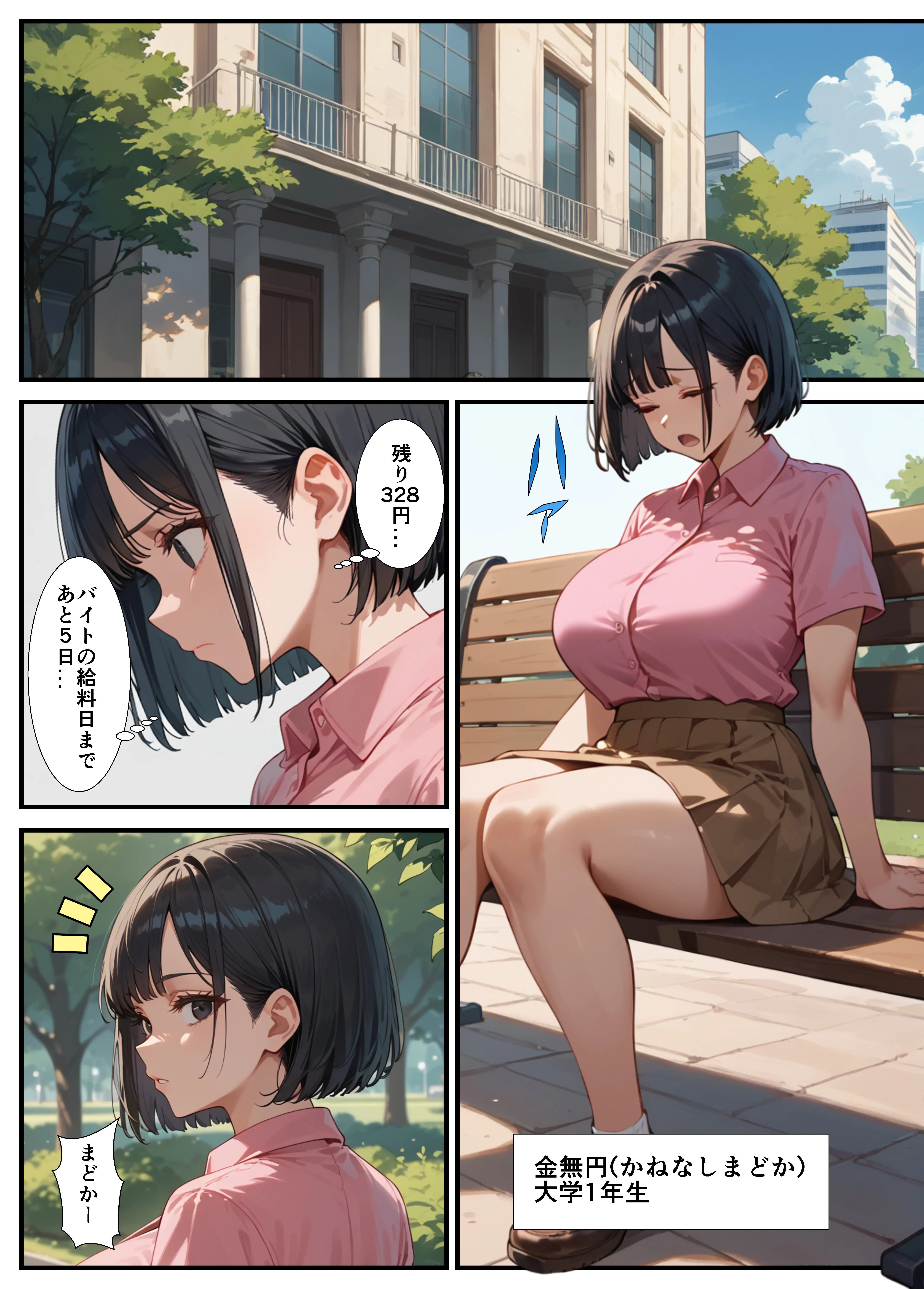 闇バイトでAVに出演したら人生終了した話 2ページ