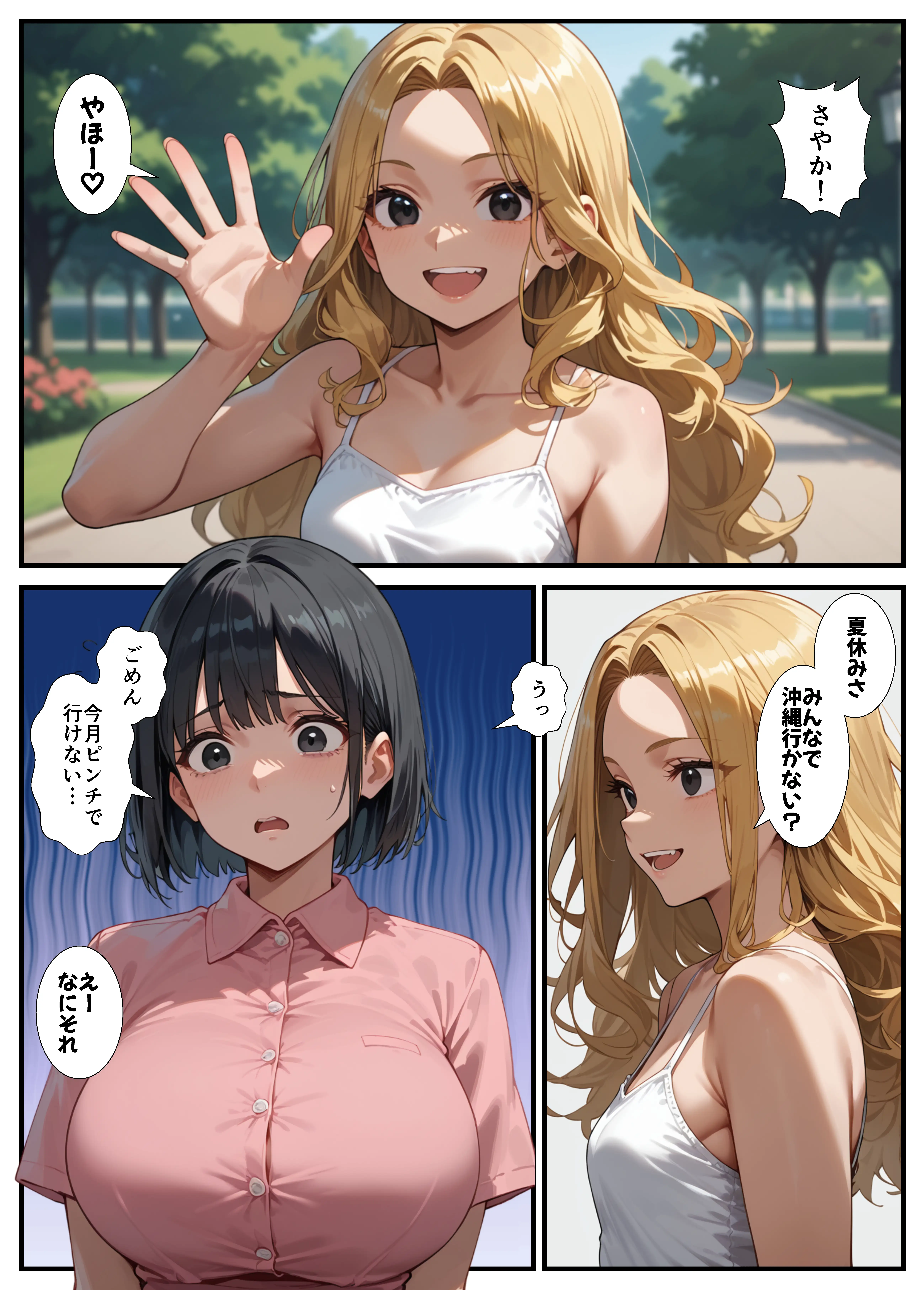 闇バイトでAVに出演したら人生終了した話 3ページ