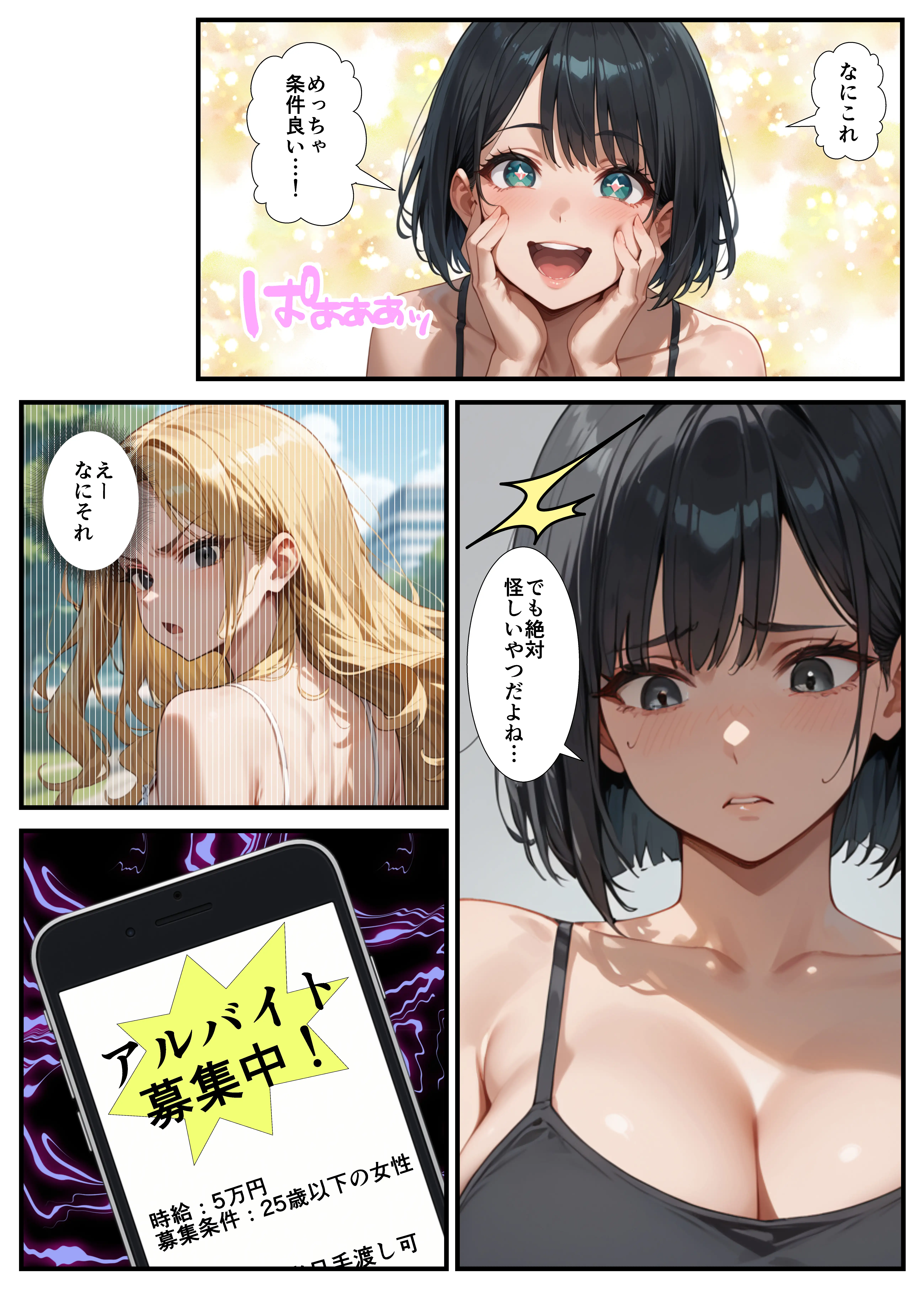 闇バイトでAVに出演したら人生終了した話 8ページ