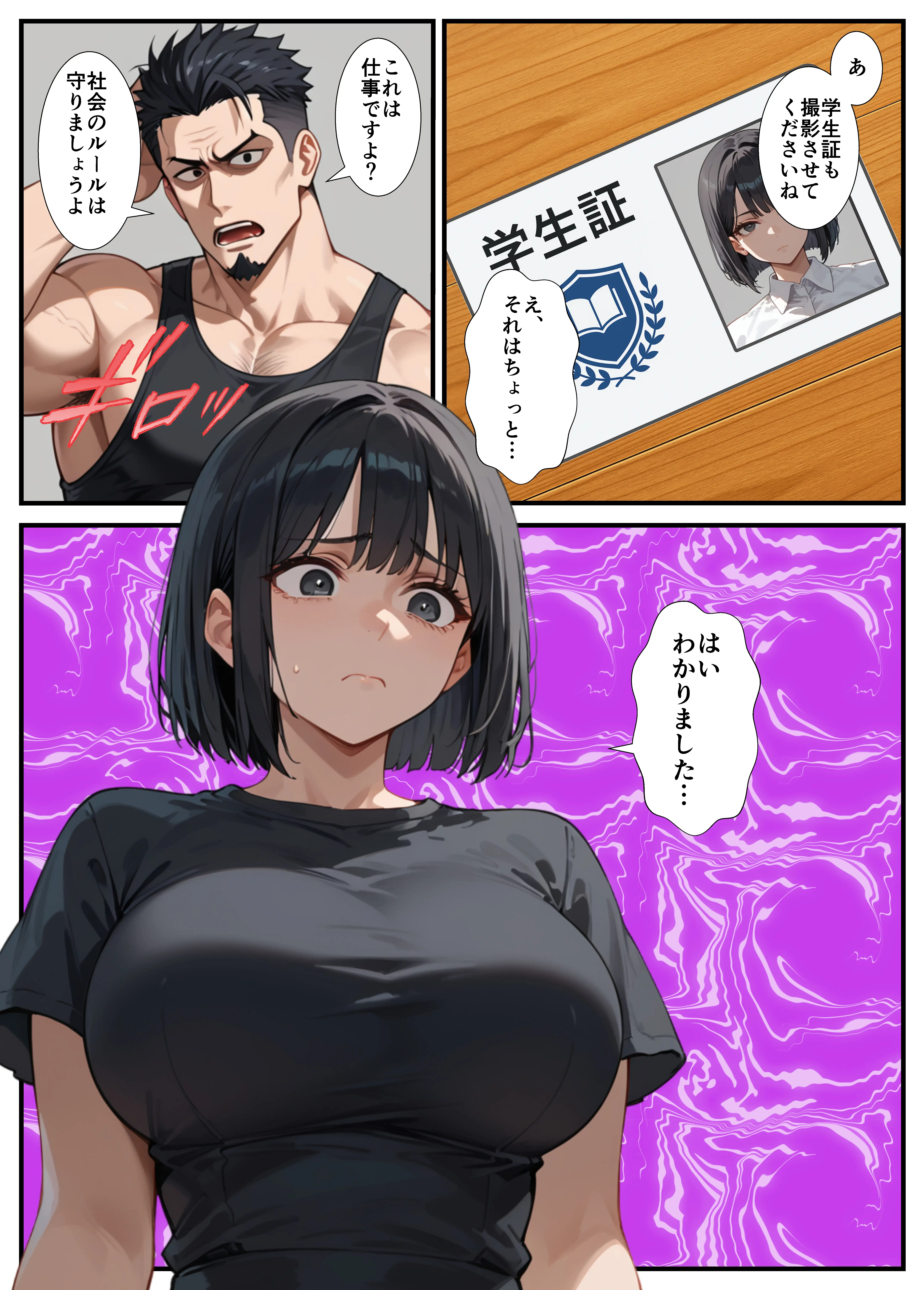 闇バイトでAVに出演したら人生終了した話 22ページ