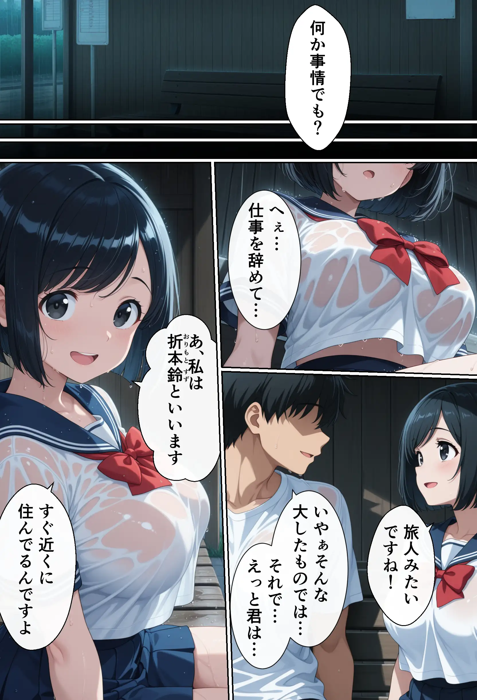 田舎で極上親子丼 8ページ