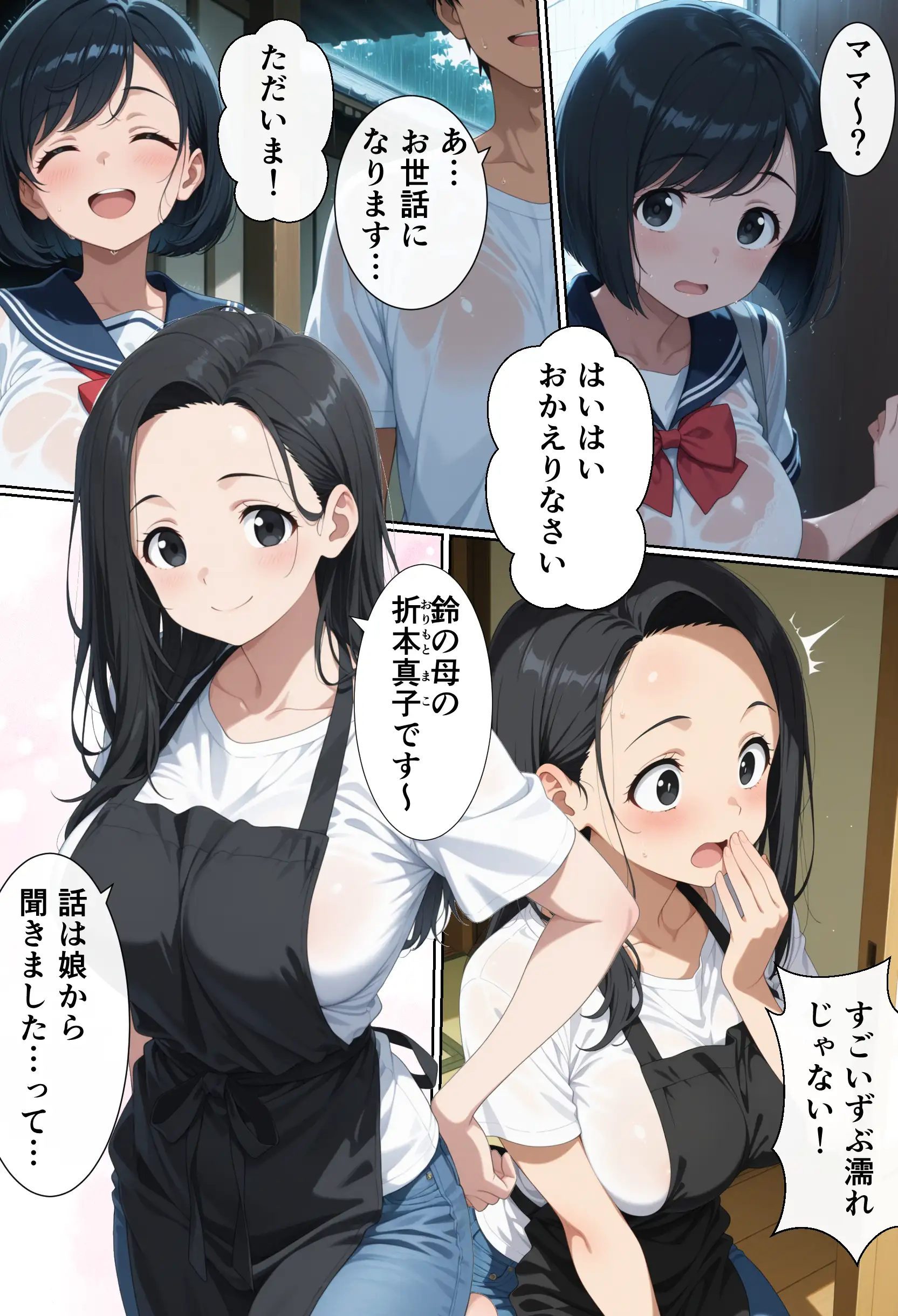 田舎で極上親子丼 10ページ