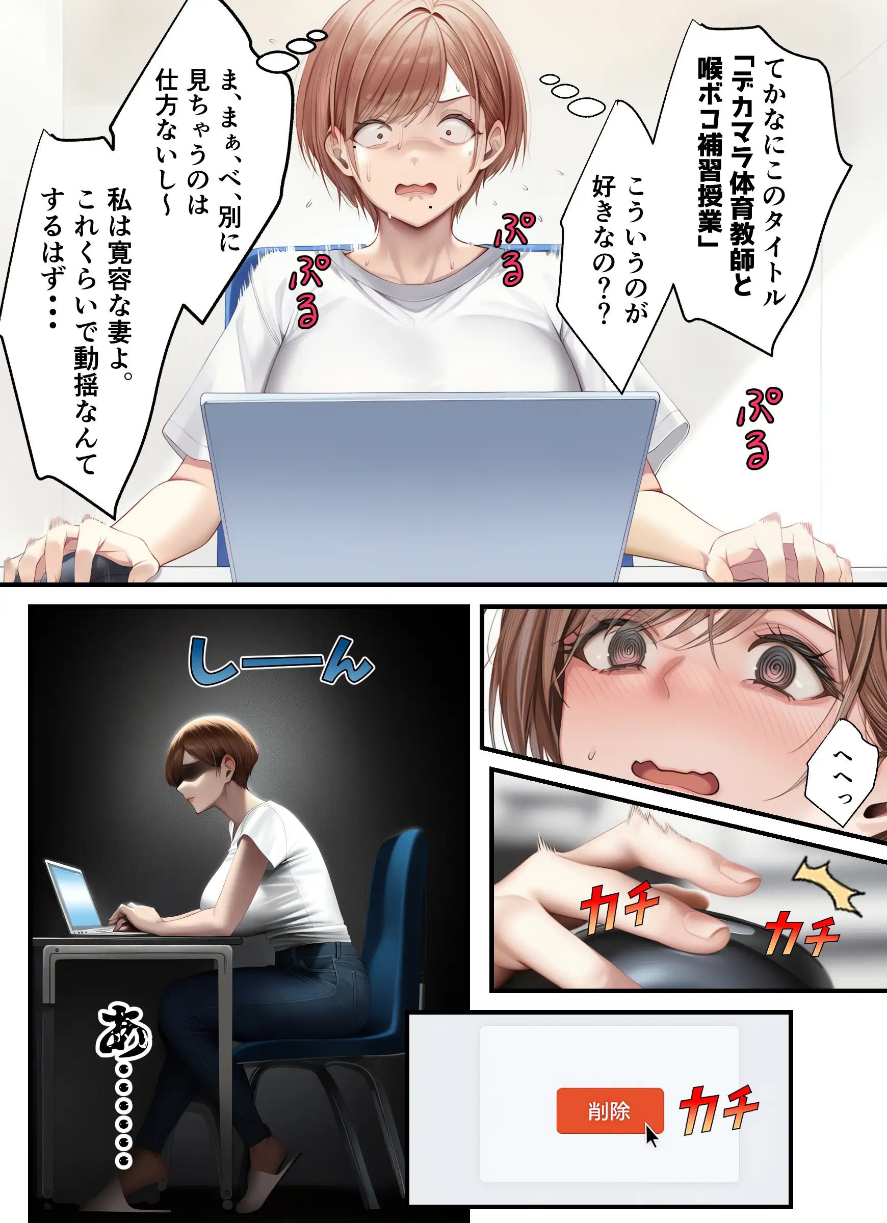 妊活中の巨乳妻とコスプレ子作りセックスで夜通し種付け性活 9ページ