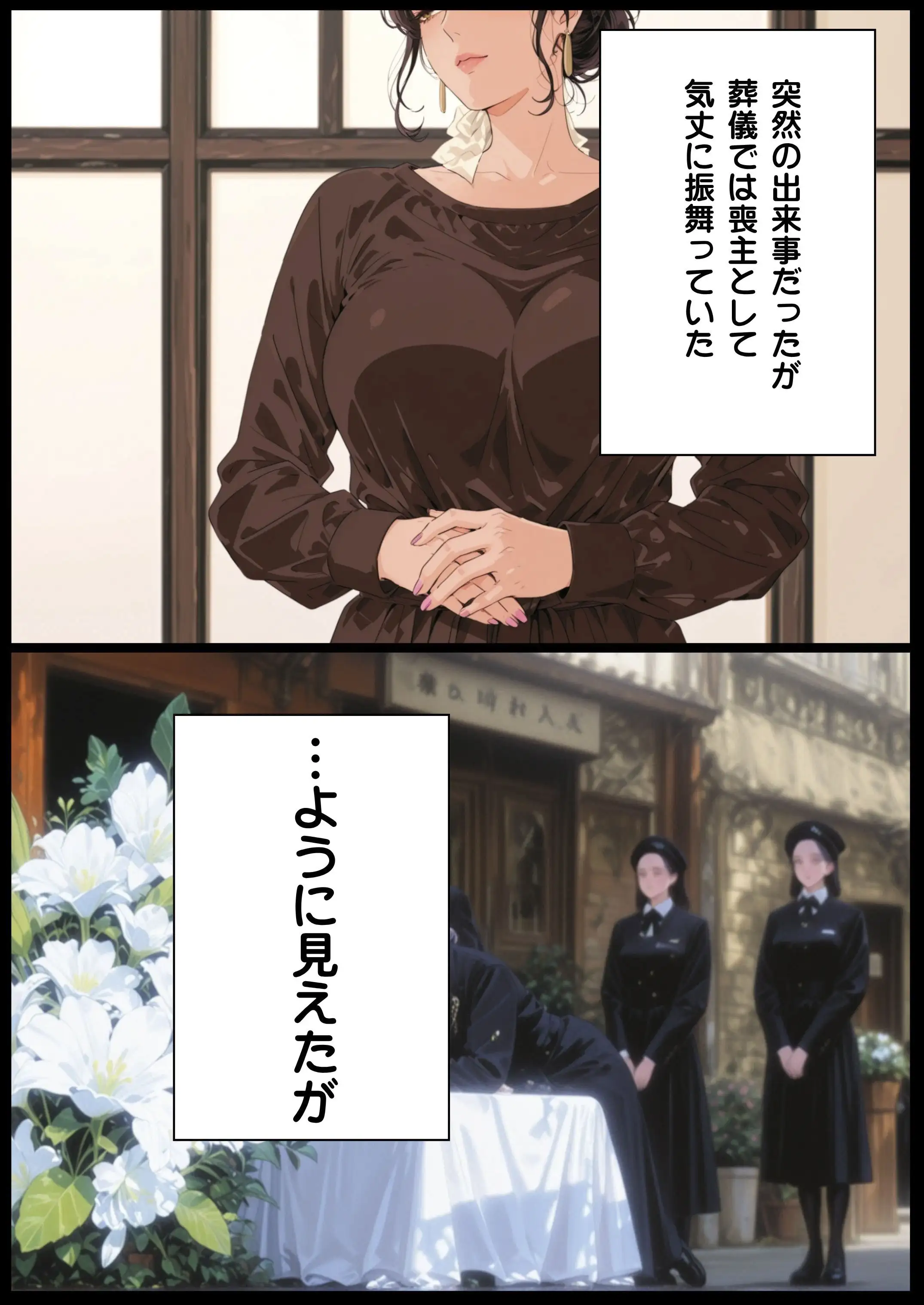 未亡人の姉に迫られた弟は 6ページ