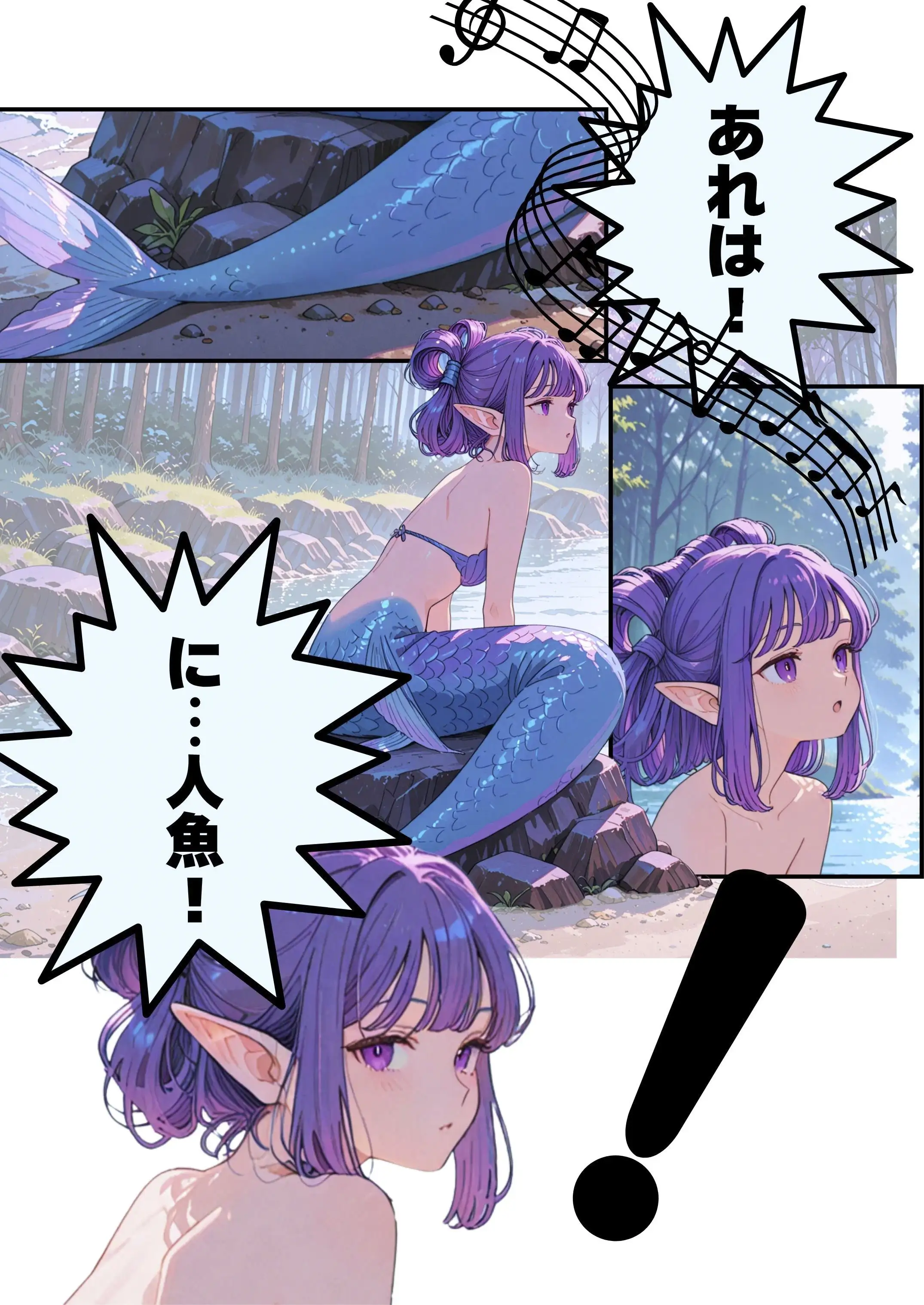 マーメイドの唄 4ページ