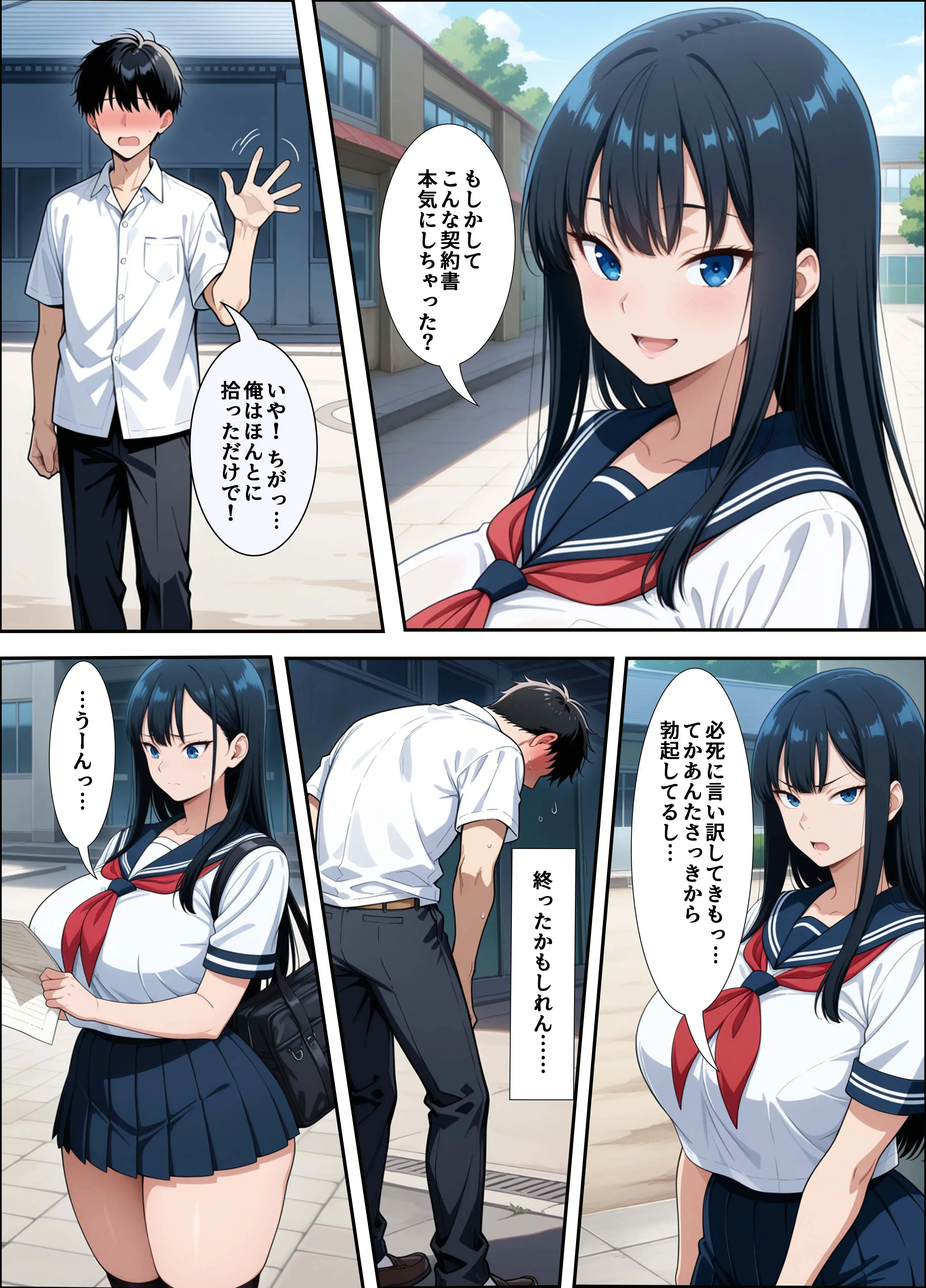 オナホ契約書拾っちゃいました！ 6ページ