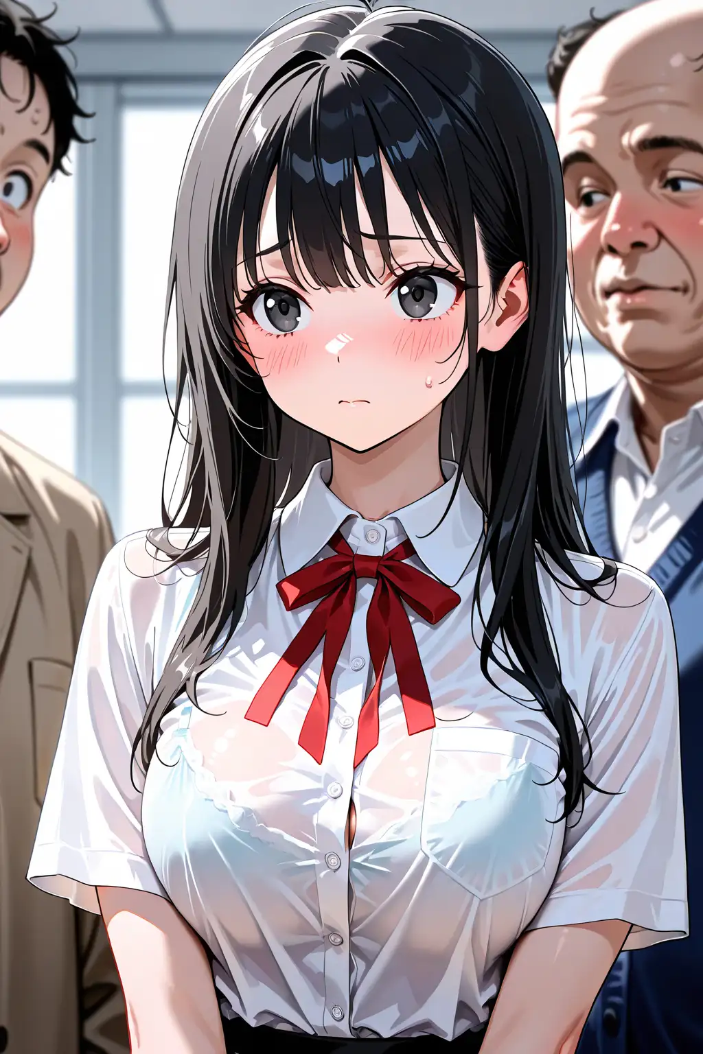 日替り穴当番の子は学校中の教師たちにアヘ顔になるまでイキ堕とされる 2ページ