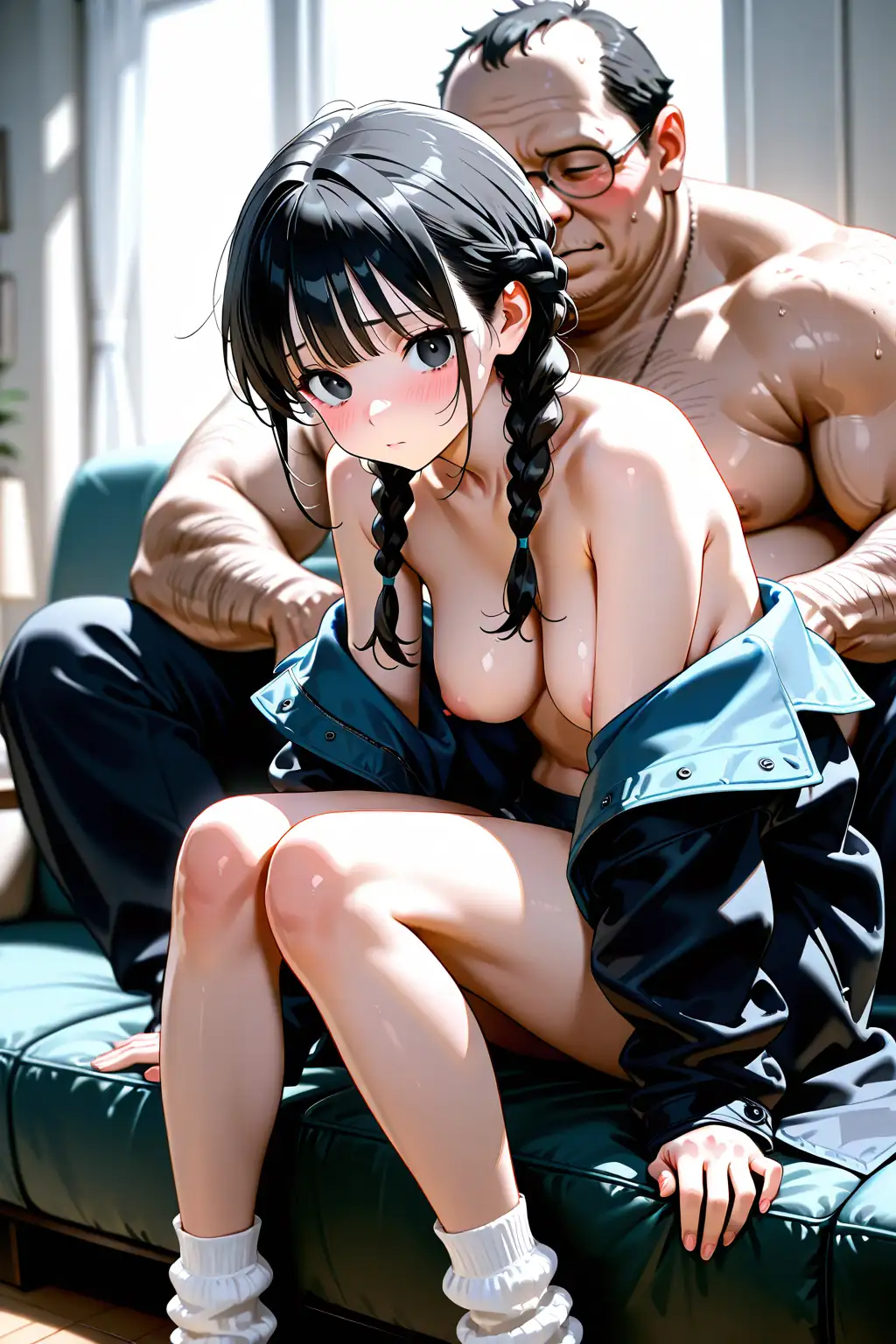 母が再婚した義父の絶倫デカチ〇ポがドストライクすぎて、何度も何度も中出しされた青春時代 2ページ