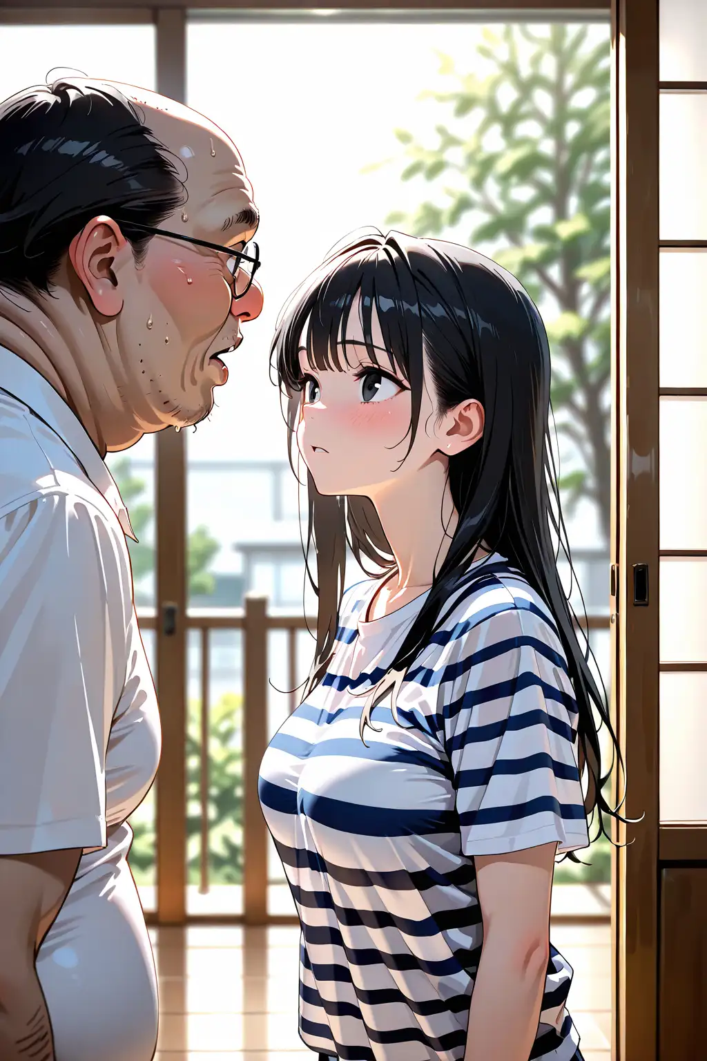 母が再婚した義父の絶倫デカチ〇ポがドストライクすぎて、何度も何度も中出しされた青春時代 15ページ