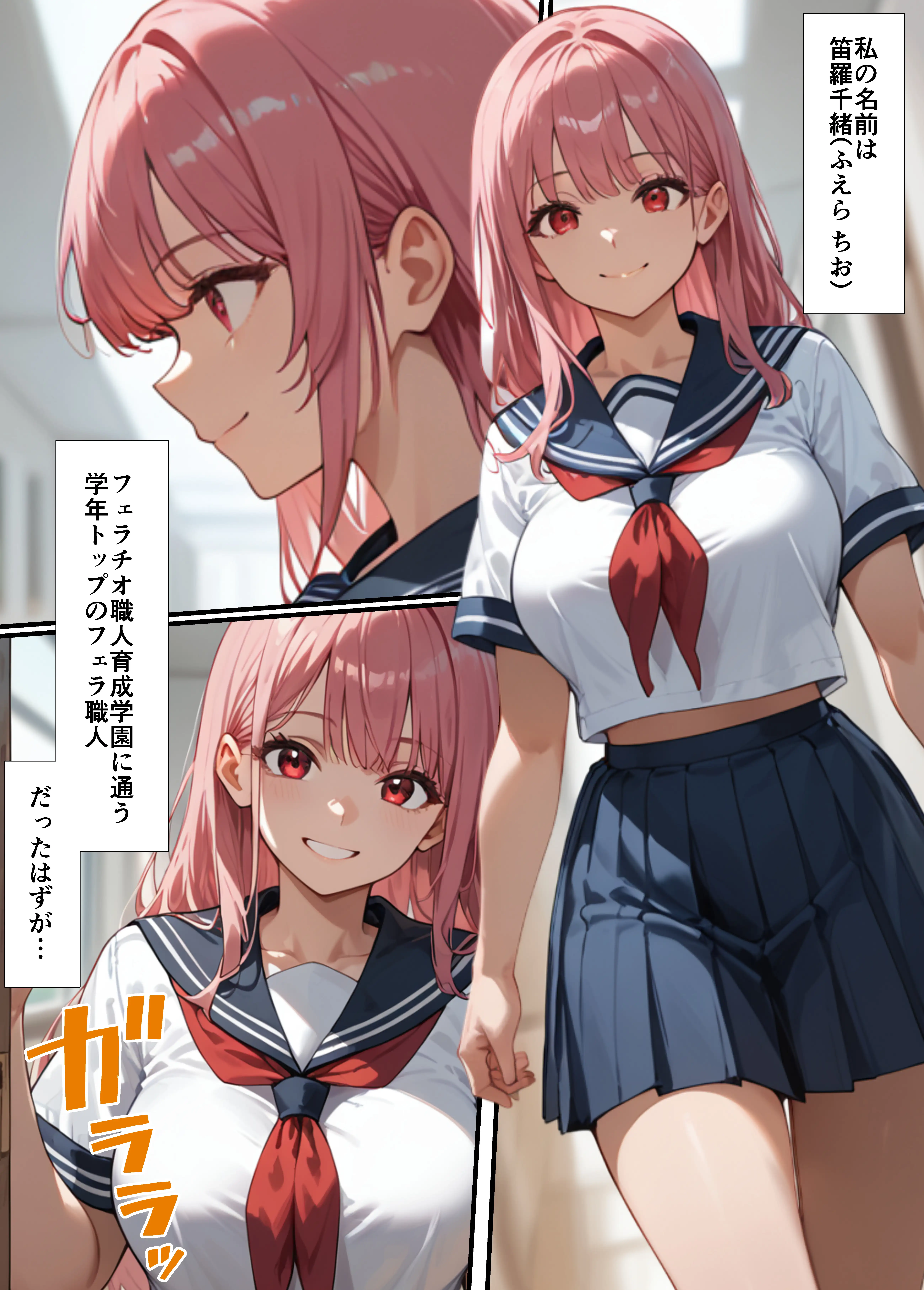 フェラチオ職人育成学園 3ページ