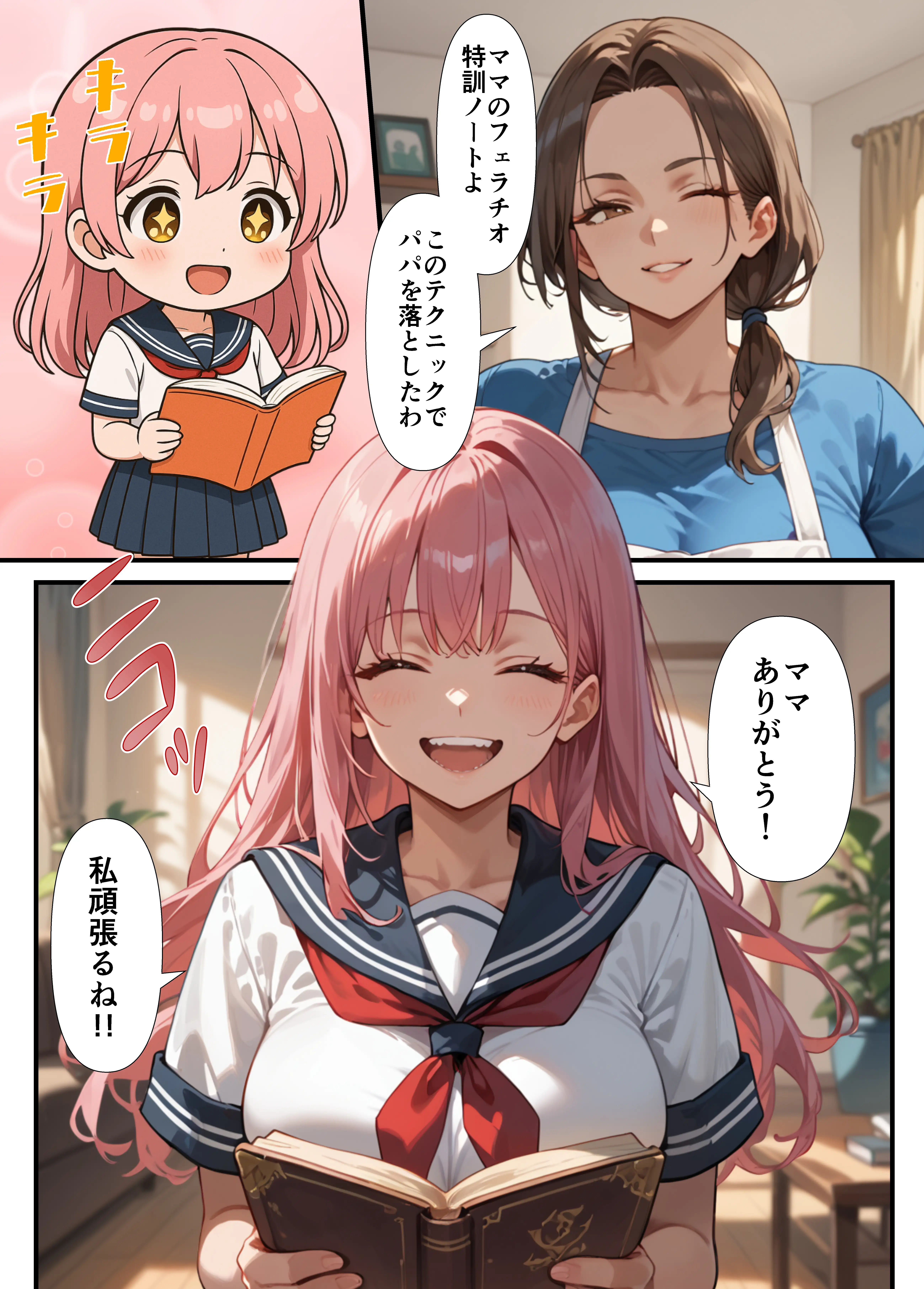 フェラチオ職人育成学園 18ページ