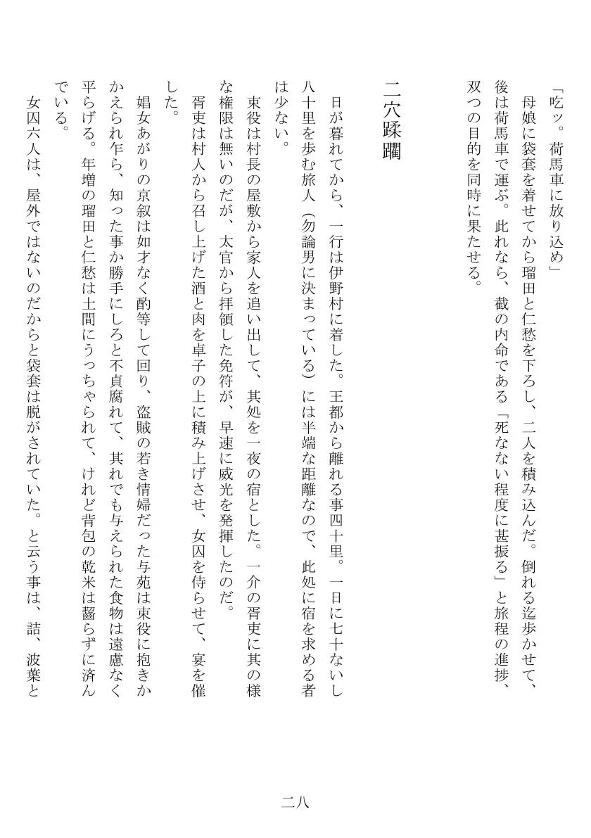 母娘全裸哭寒流刑行 29ページ