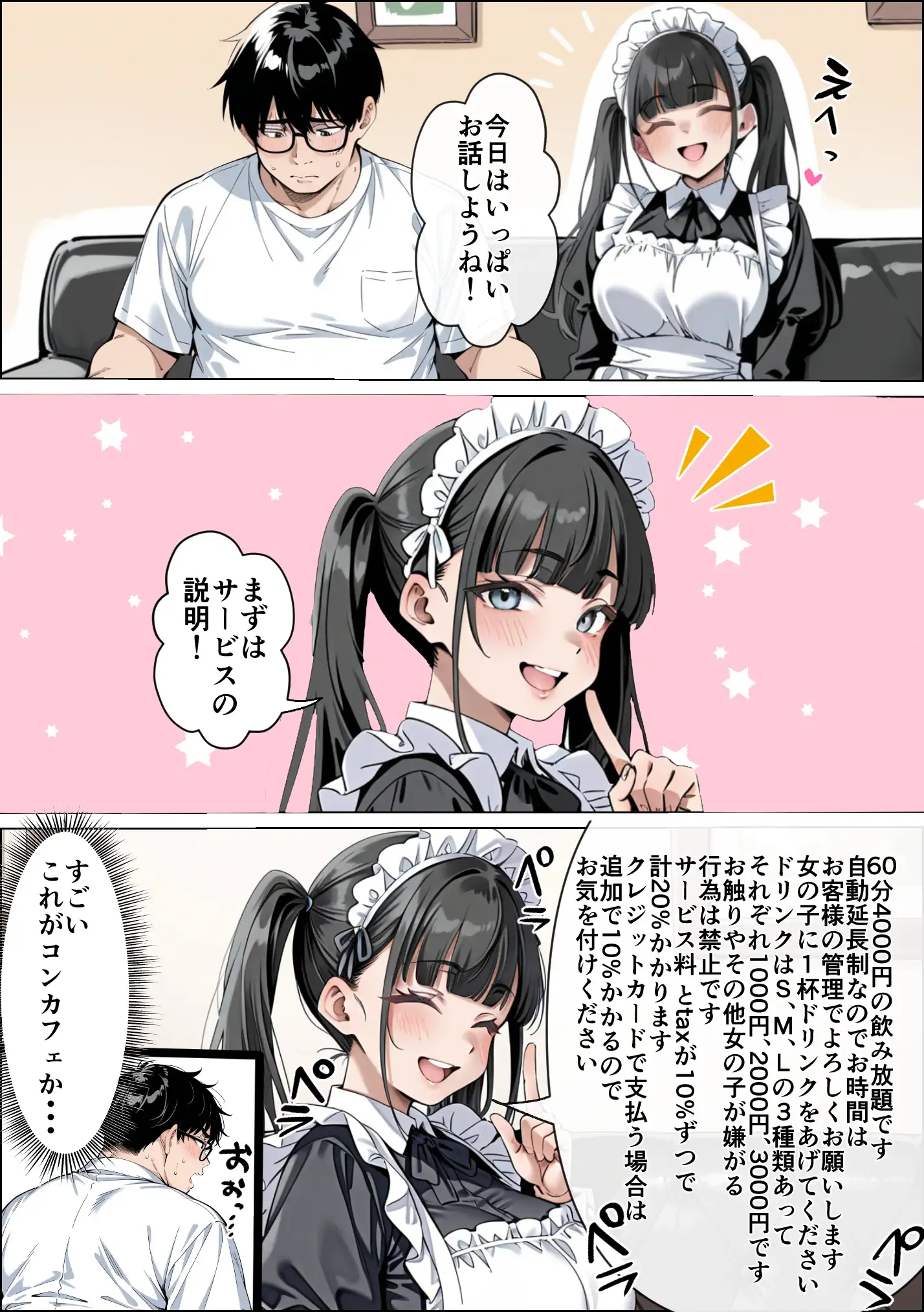 Ub●rの配達先で推しコンカフェ嬢が彼氏とヤってた話 16ページ