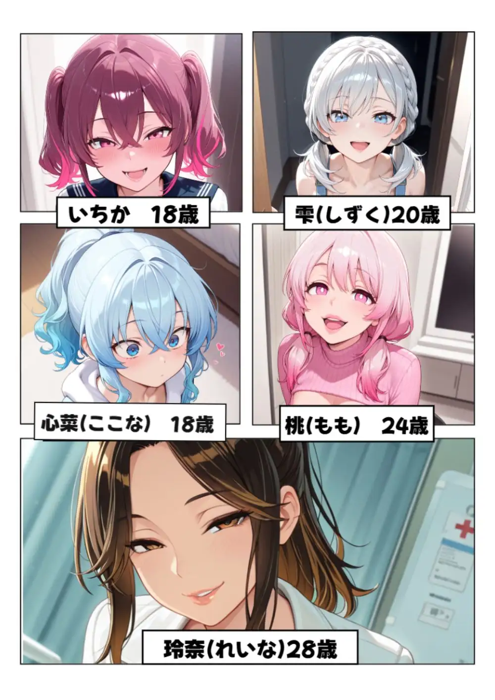 【銀髪ハーフお嬢様・雫編】突然5人の美女に迫られ、逃げられなくなった俺。 11ページ