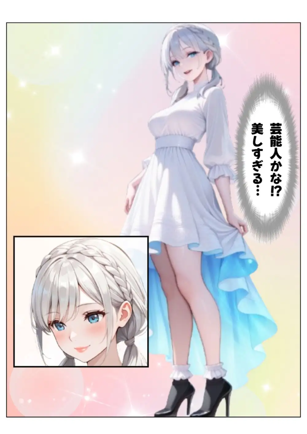 【銀髪ハーフお嬢様・雫編】突然5人の美女に迫られ、逃げられなくなった俺。 15ページ