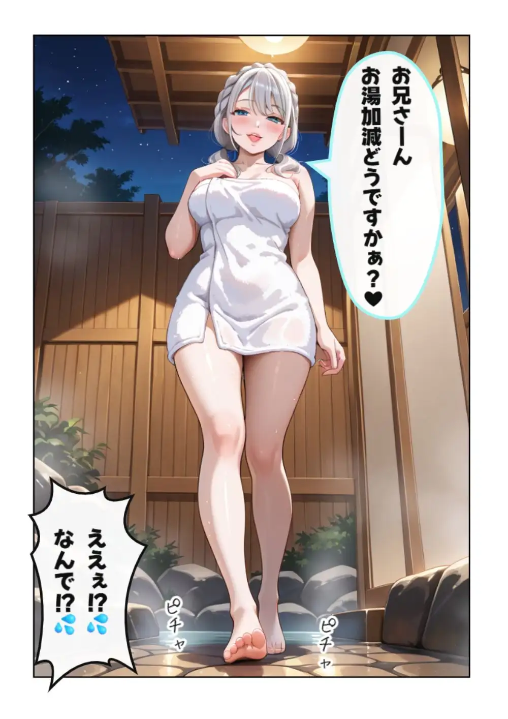 【銀髪ハーフお嬢様・雫編】突然5人の美女に迫られ、逃げられなくなった俺。 18ページ