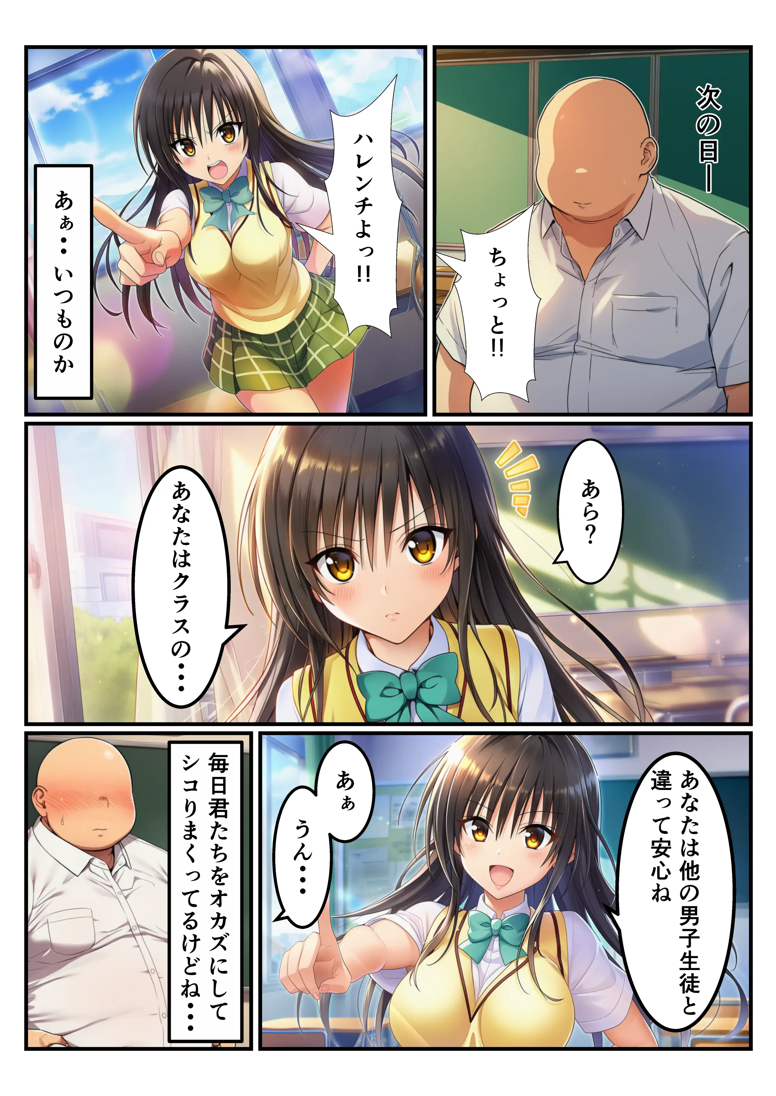 常識改変 ToL〇VEる編 唯×春菜×籾岡 6ページ