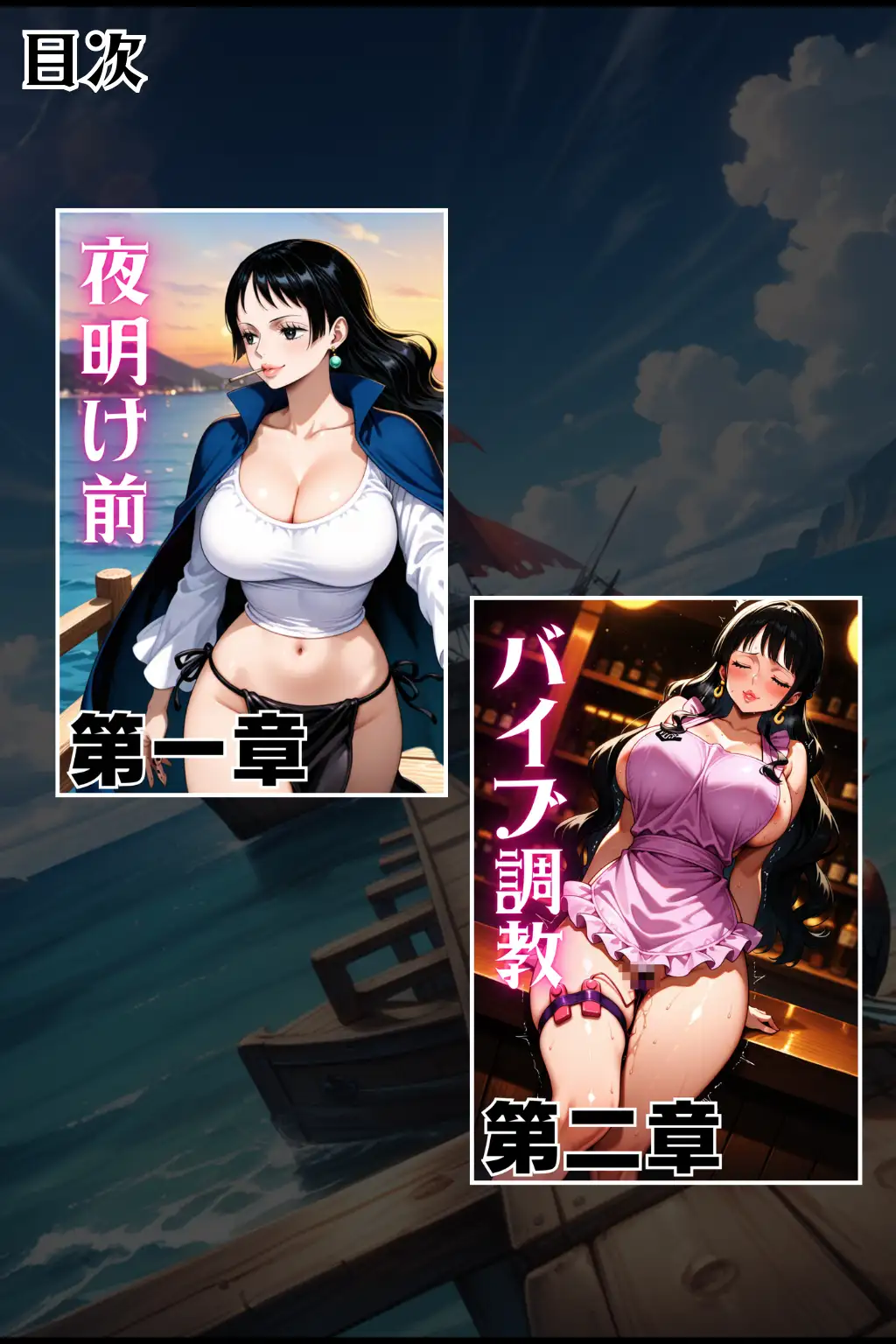 巨乳海賊狩り【伝説編】 〜奪われた海賊島の宝〜前編 2ページ