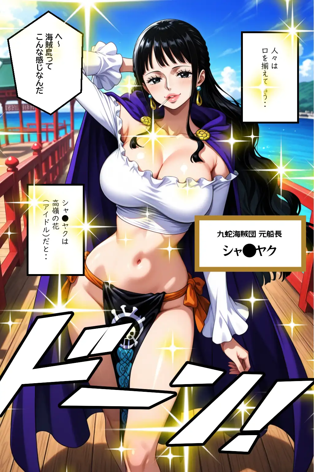 巨乳海賊狩り【伝説編】 〜奪われた海賊島の宝〜前編 4ページ