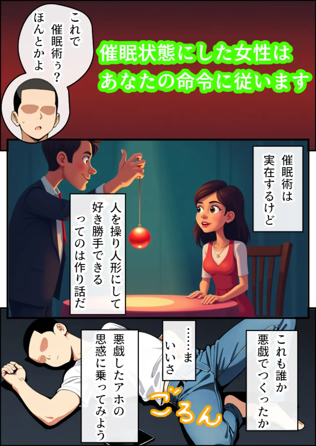 催○アプリで無抵抗にしたボーイッシュ女子大生の体を好き勝手してみる 4ページ