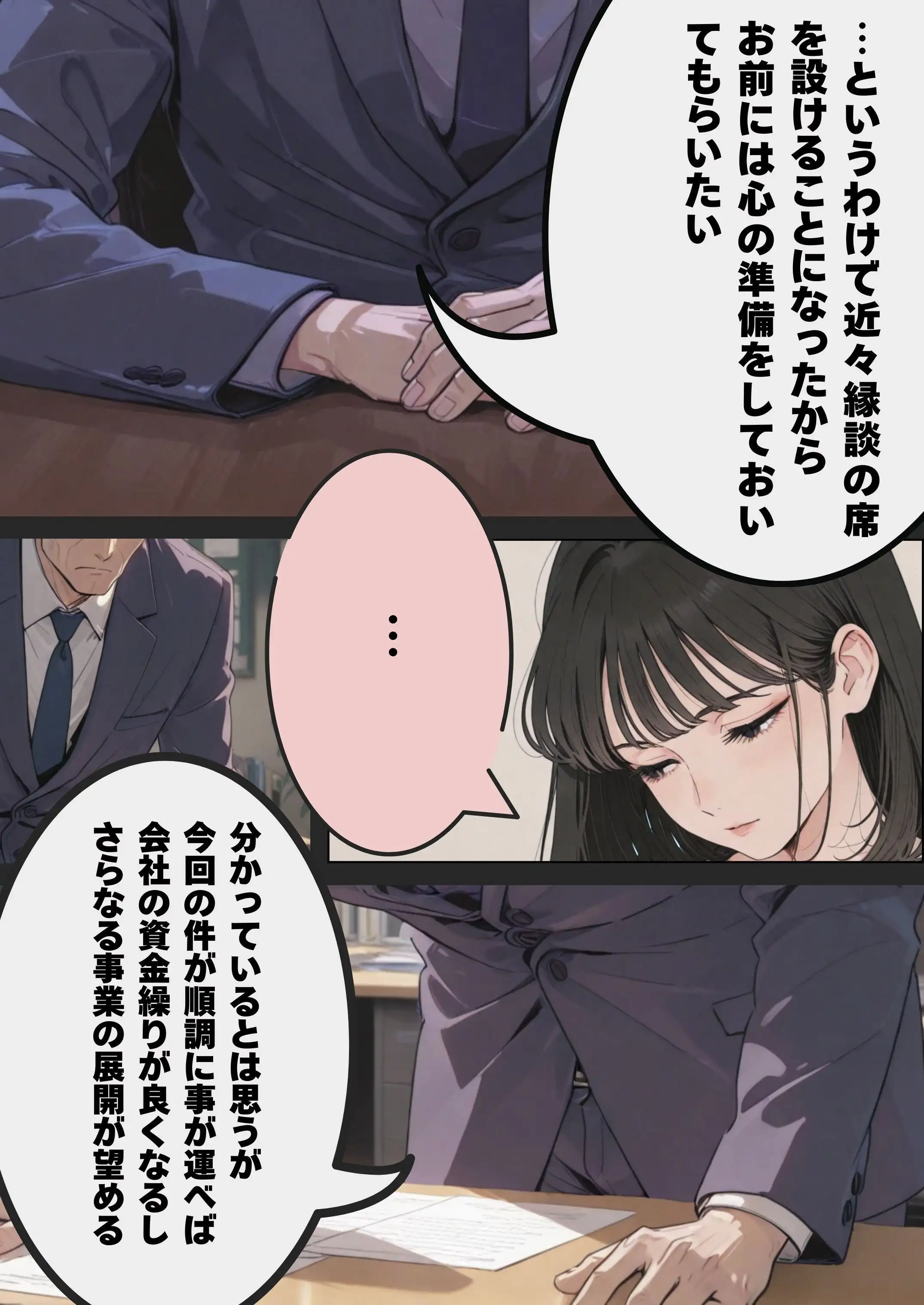 政略結婚によって好きでもない人と仕方なく暮らすことになった 2ページ