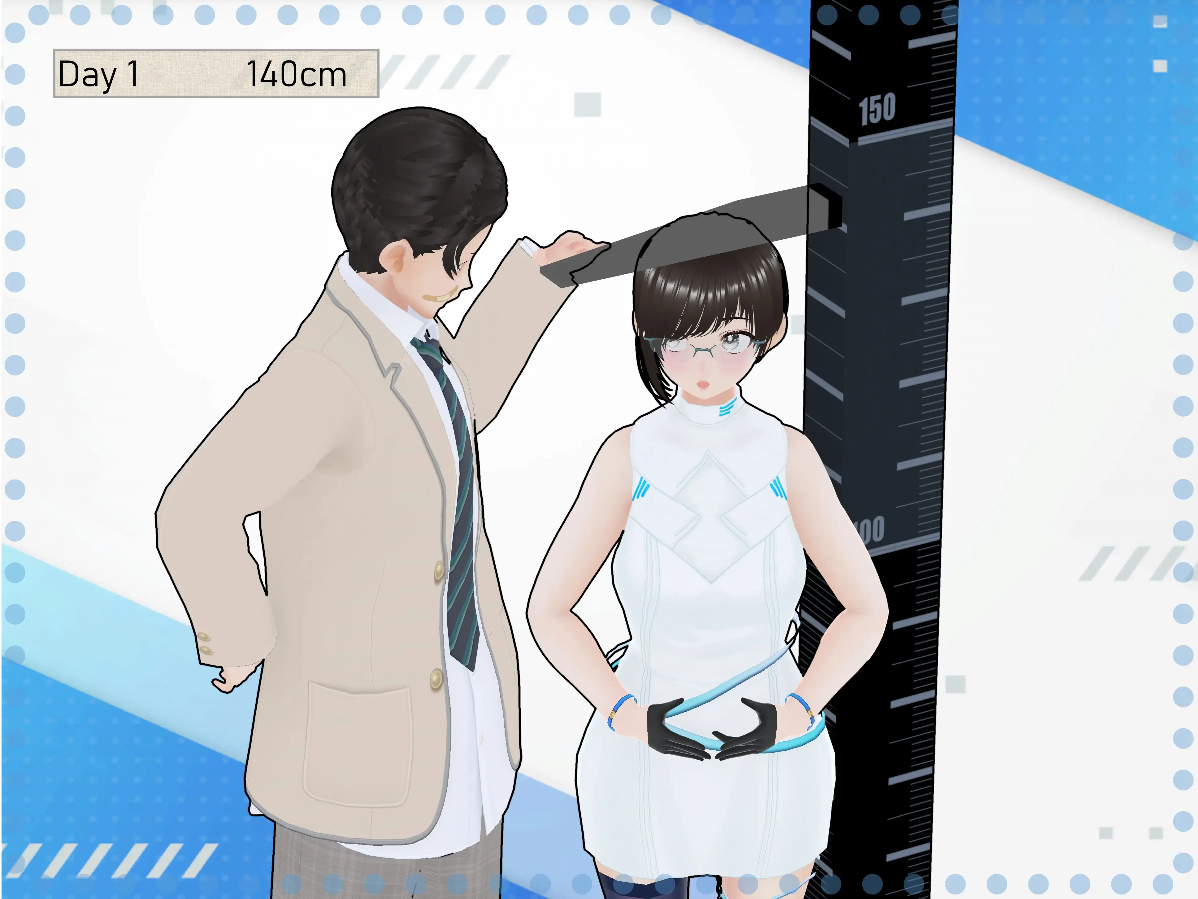 女子だけ成長 男子を追い抜く 成長音〜VRルーム編〜 13ページ