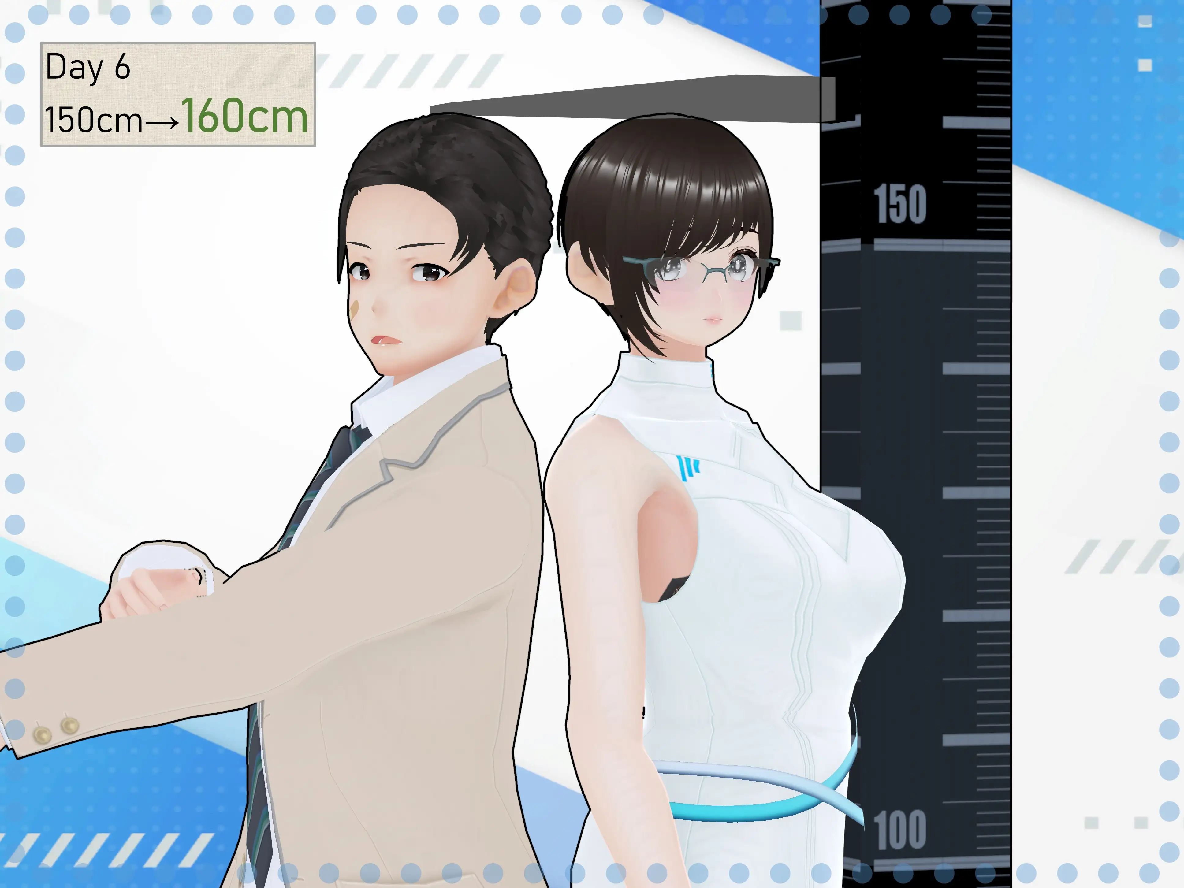 女子だけ成長 男子を追い抜く 成長音〜VRルーム編〜 30ページ